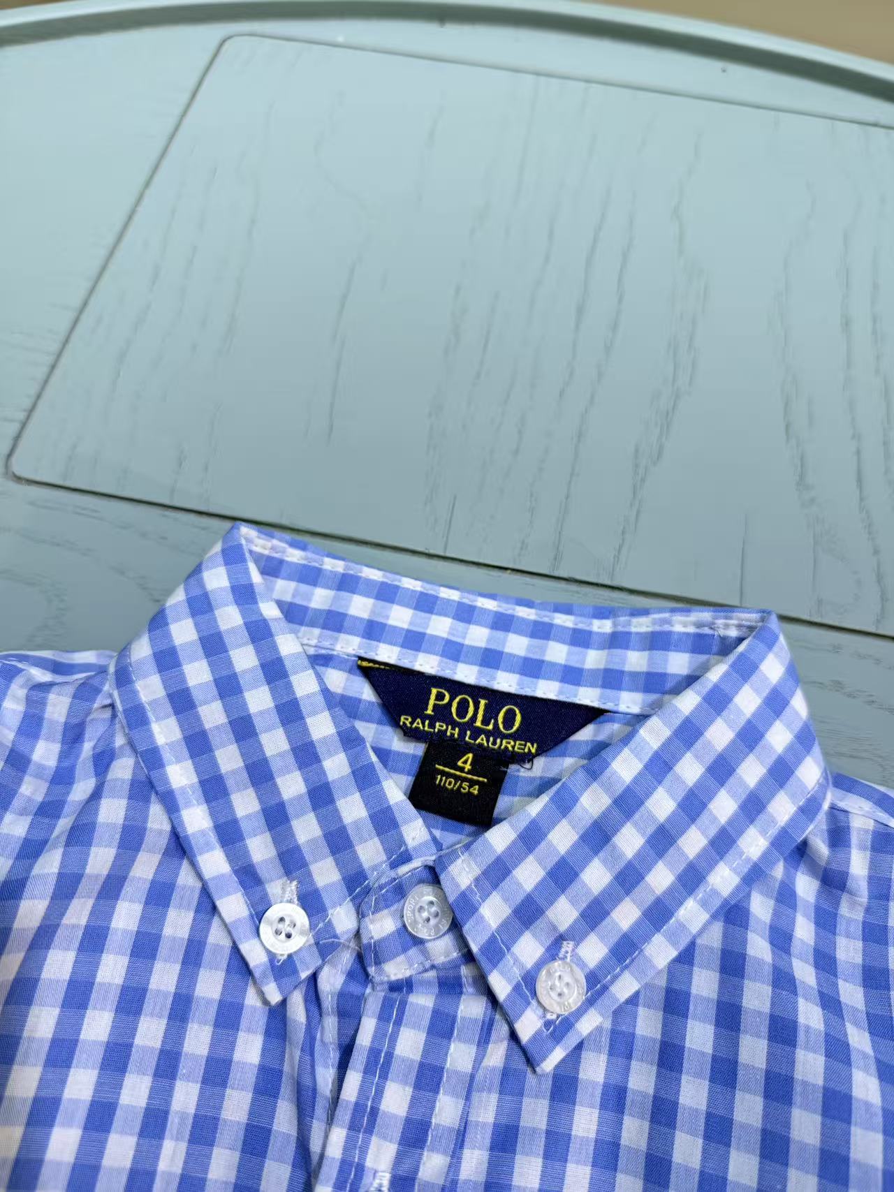 Ralph Lauren Polo Kids Embroidered Shirt – 2025SS – Kids Collection