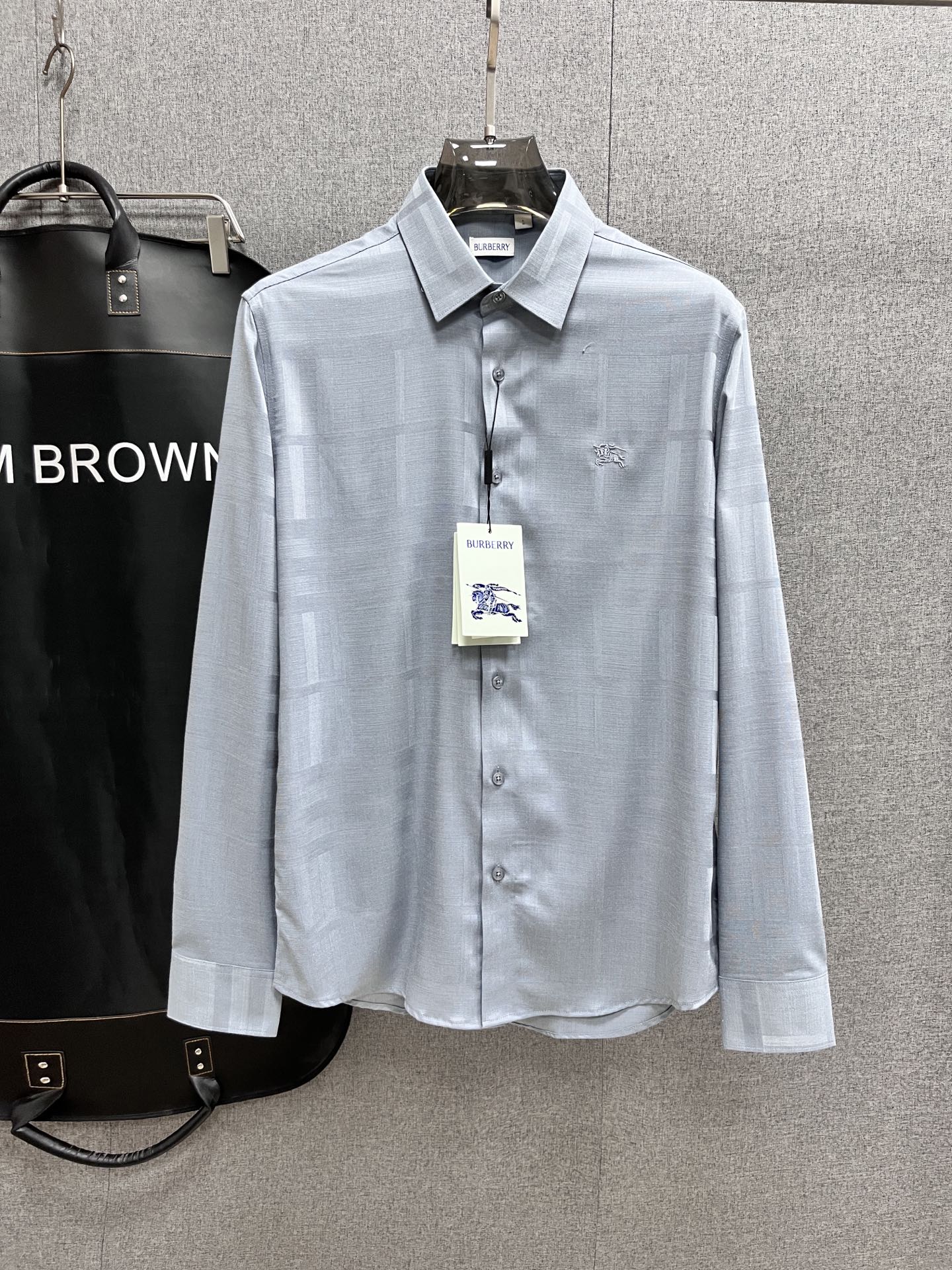 Burberry Men's Casual Long Sleeve Shirt – Autumn/Winter Collection