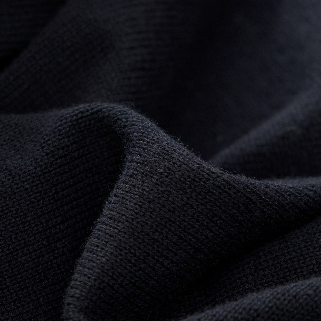 Fendi Embossed Zipper Pocket Crewneck Sweater