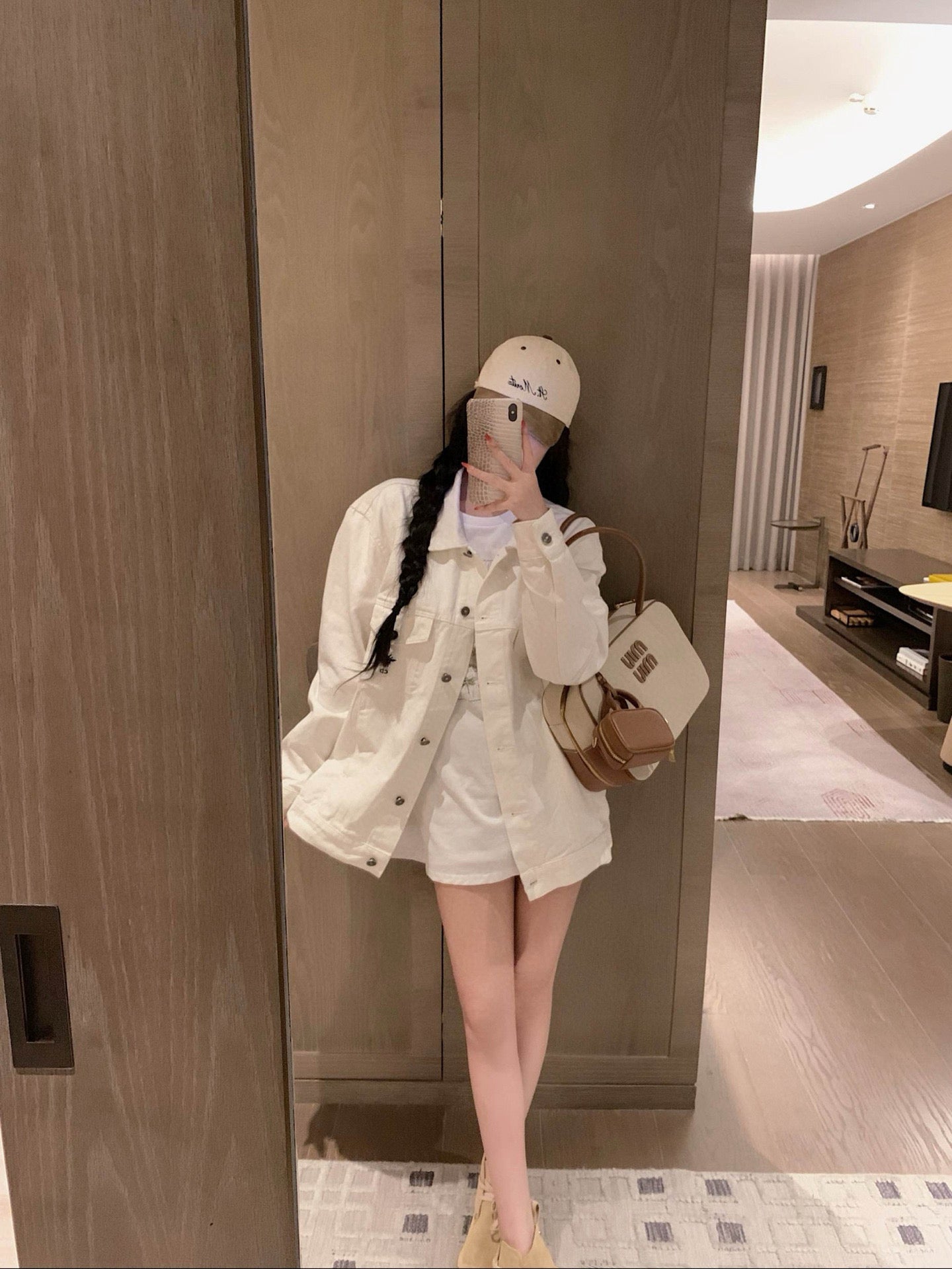 Dior CD Bee Floral Butterfly Denim Jacket