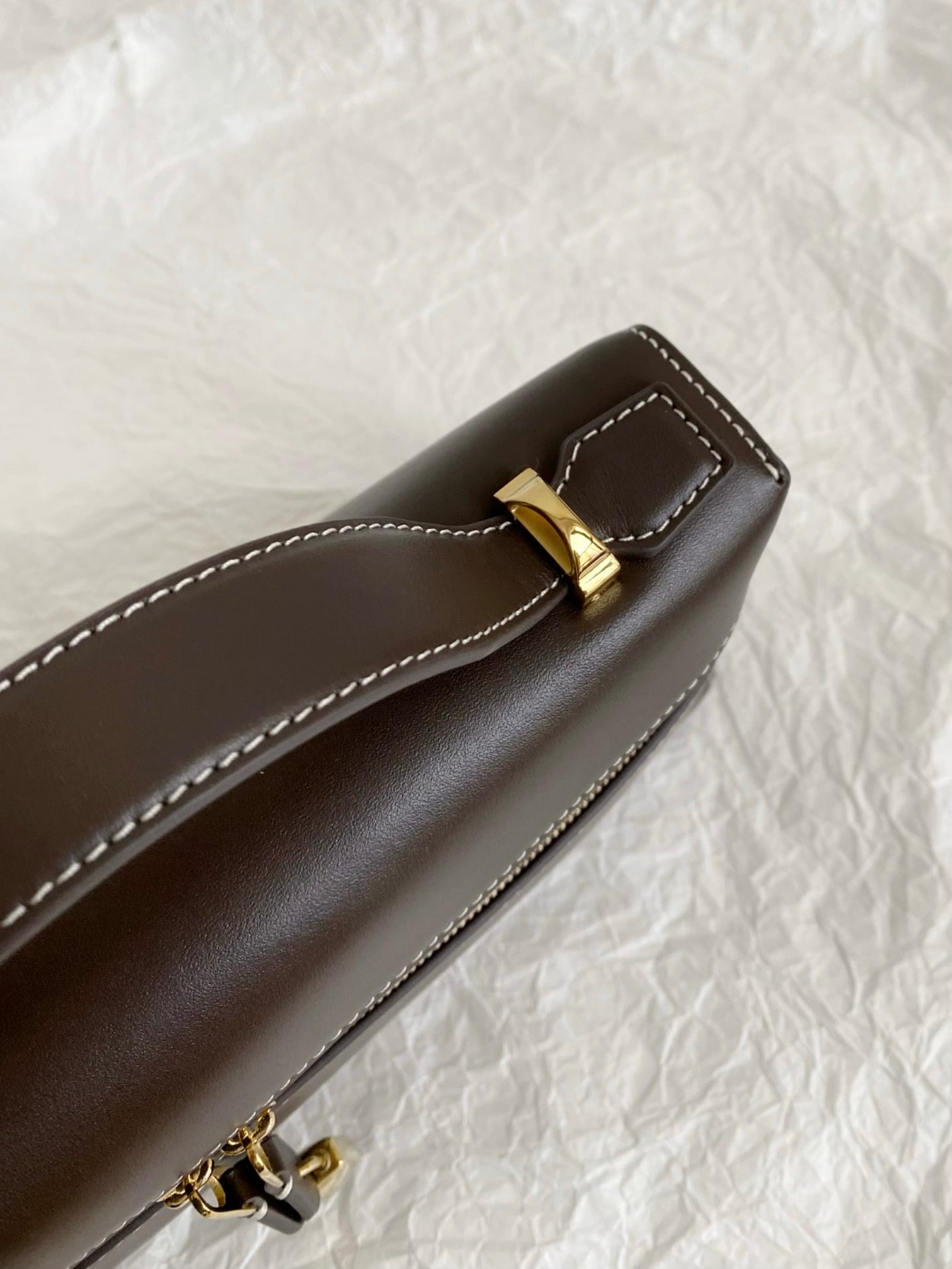 Loro Piana L23 Flat Grain Shoulder Bag