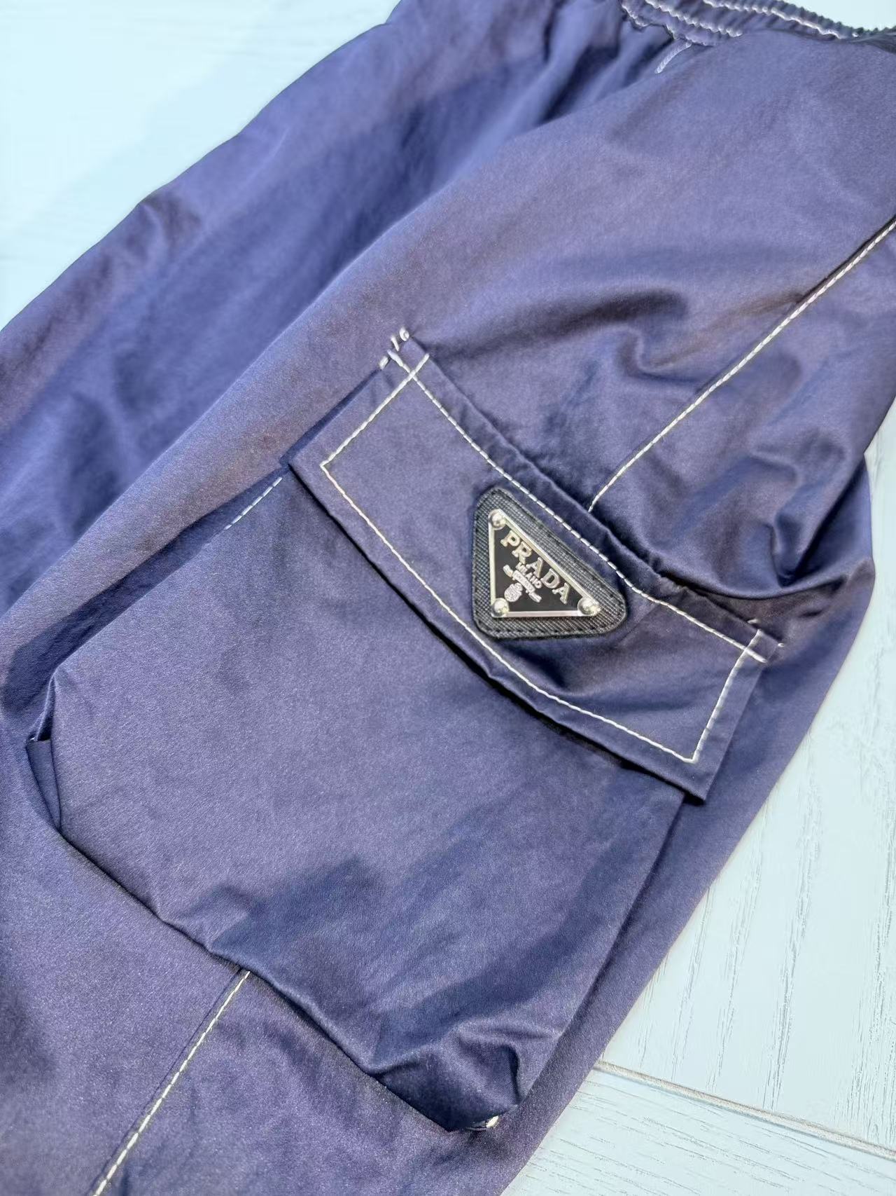Prada Kids Logo Windbreaker Tracksuit – 2025SS/FW – Kids Collection