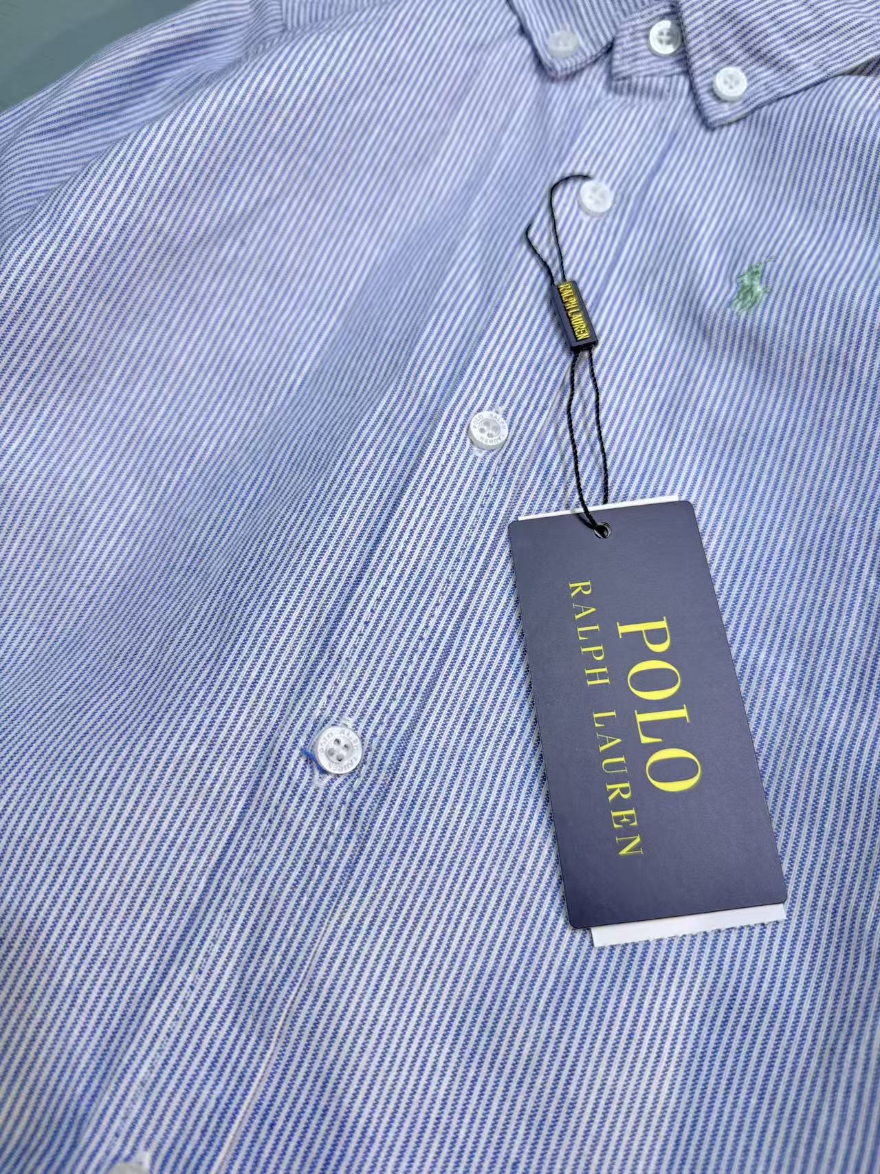 Ralph Lauren Polo Kids Embroidered Shirt – 2025SS – Kids Collection