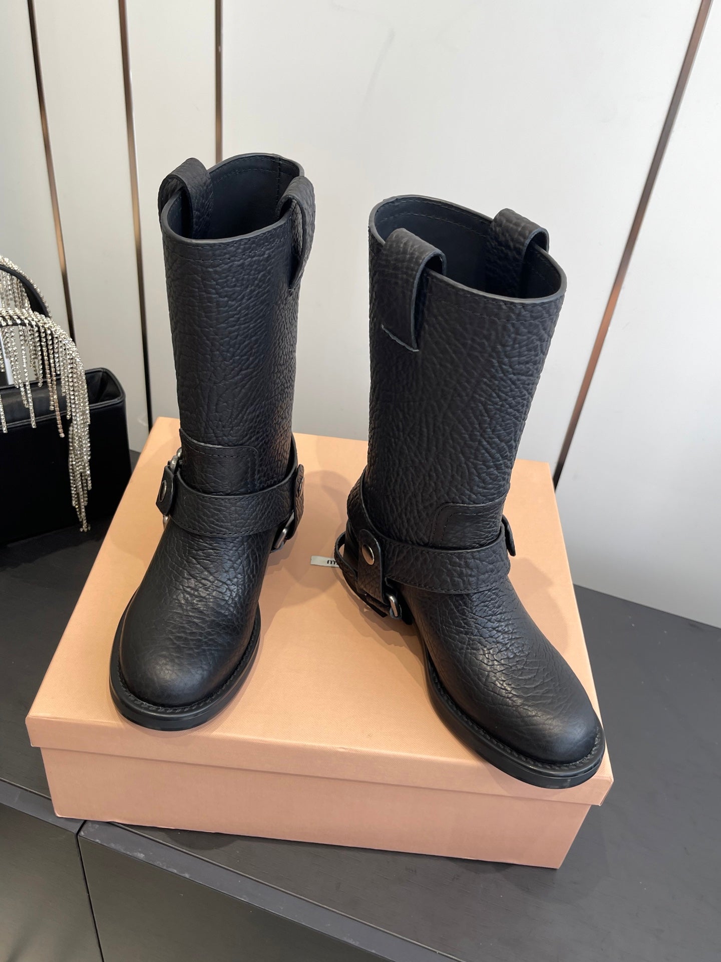 Miu Miu Platform Ankle Boots – 25FW