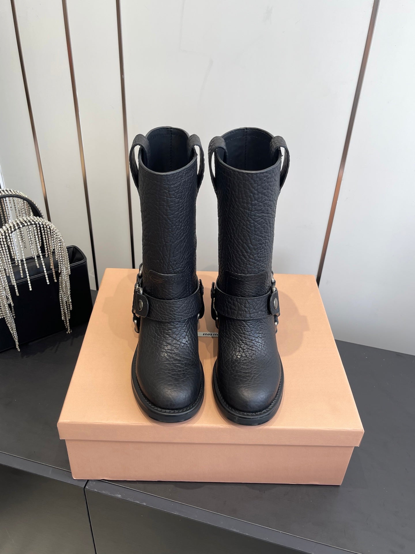 Miu Miu Platform Ankle Boots – 25FW