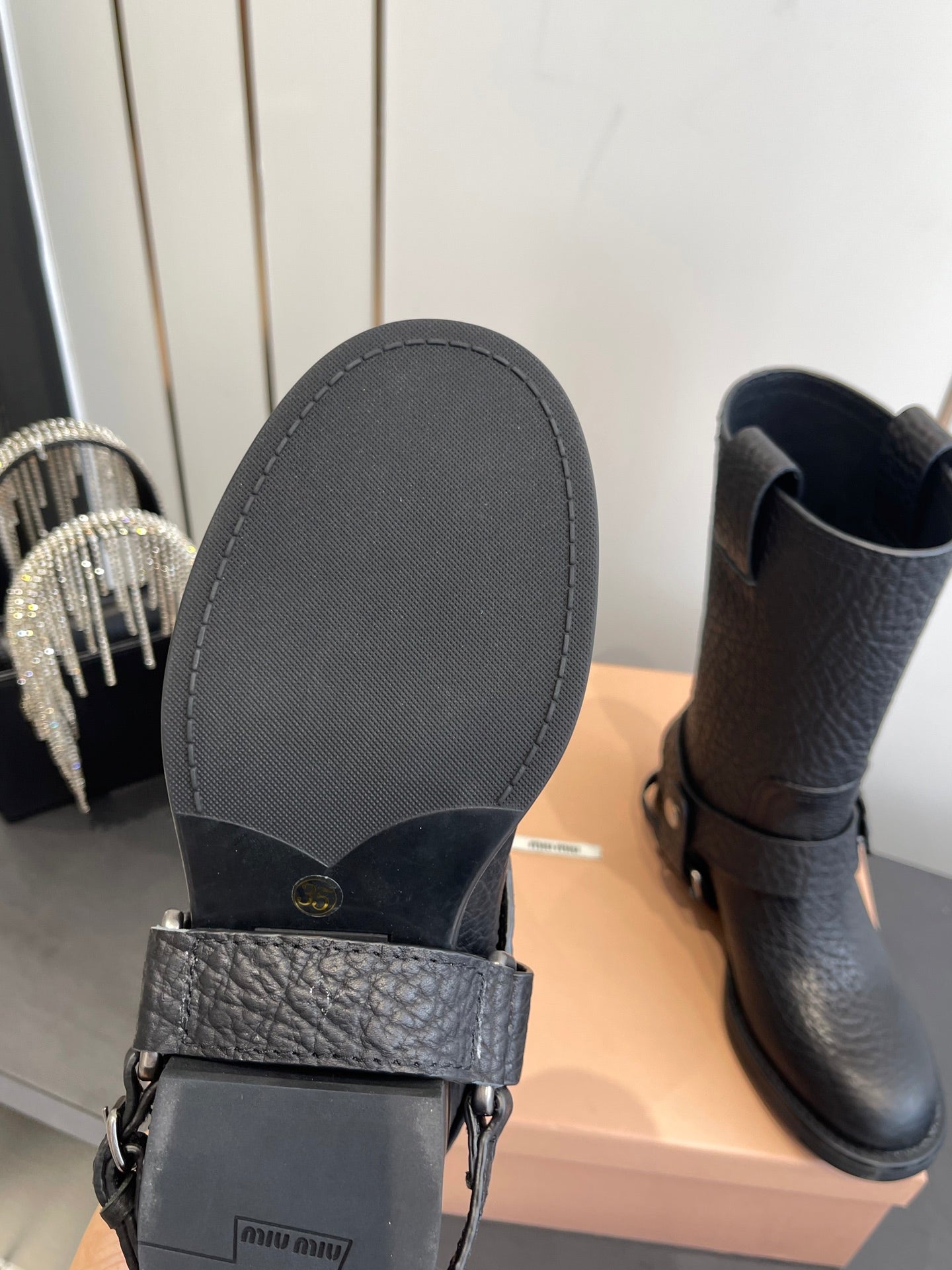 Miu Miu Platform Ankle Boots – 25FW