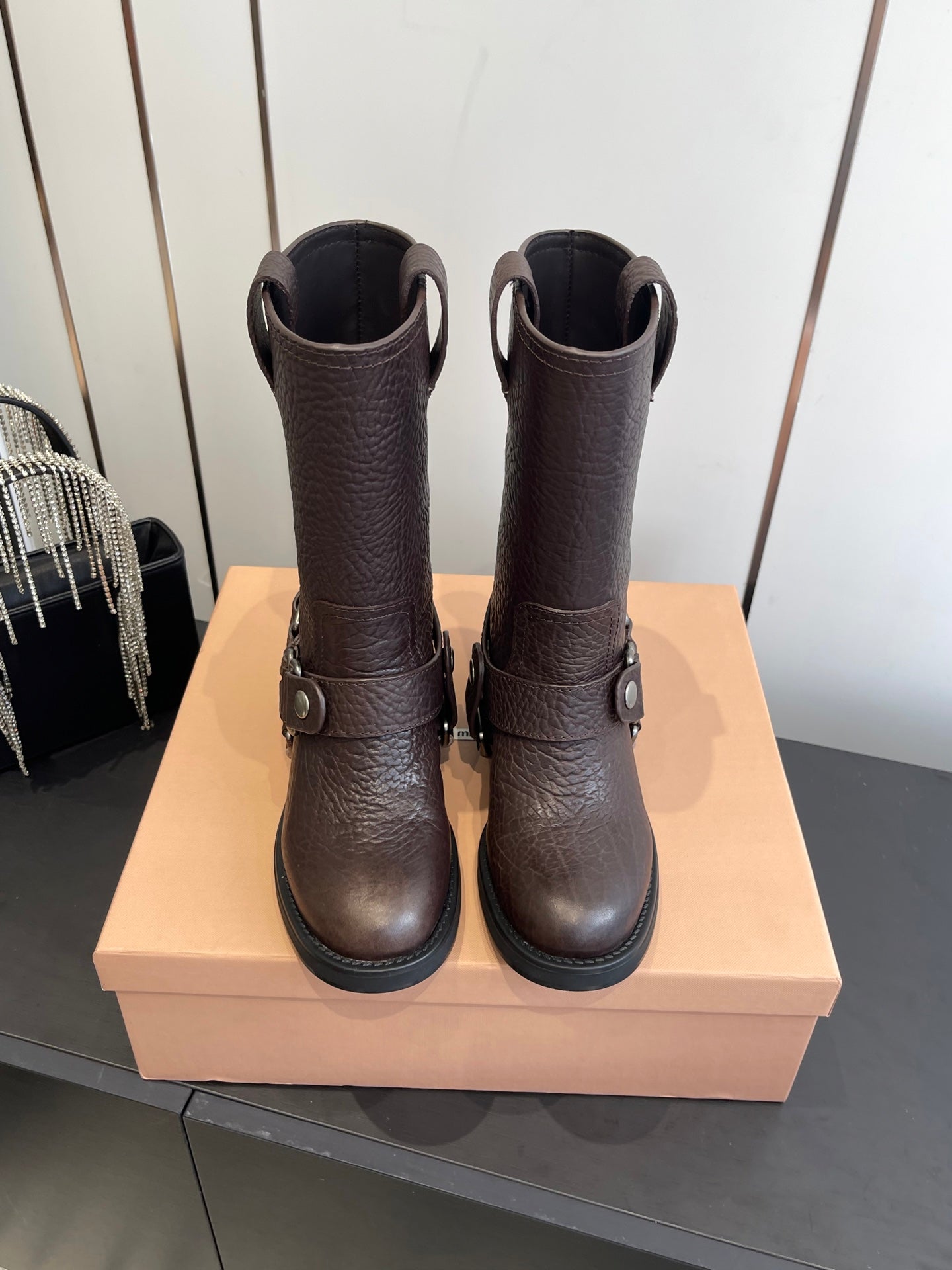 Miu Miu Platform Ankle Boots – 25FW