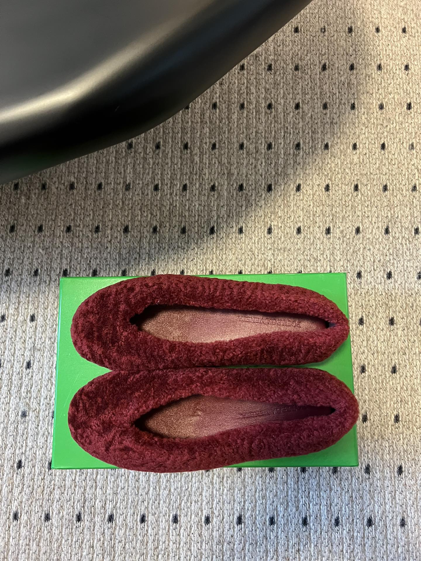 Bottega Veneta Furry Ballet Flats – 25SS