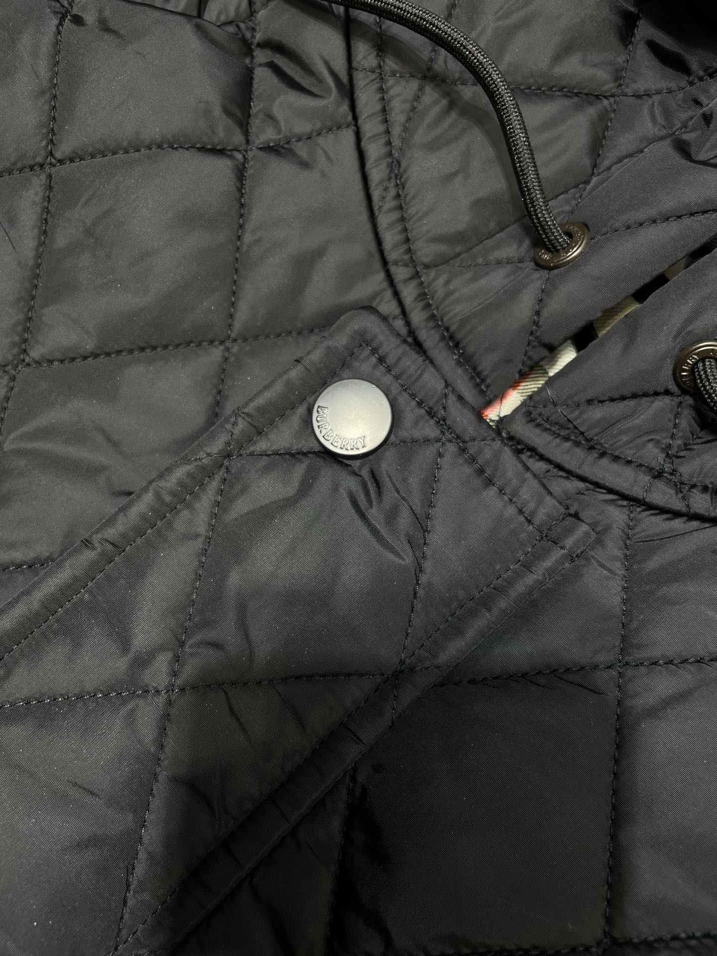 Burberry Checkerboard Padded Jacket