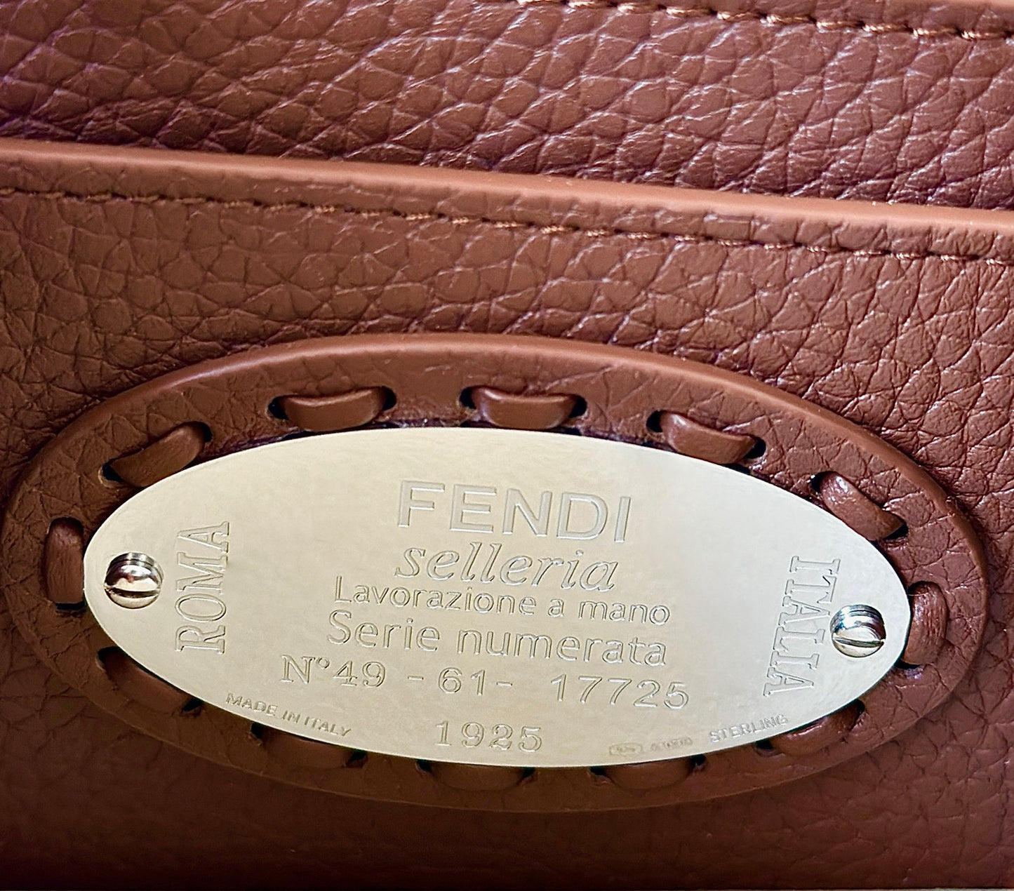 Fendi Peekaboo I See You Petite Satchel