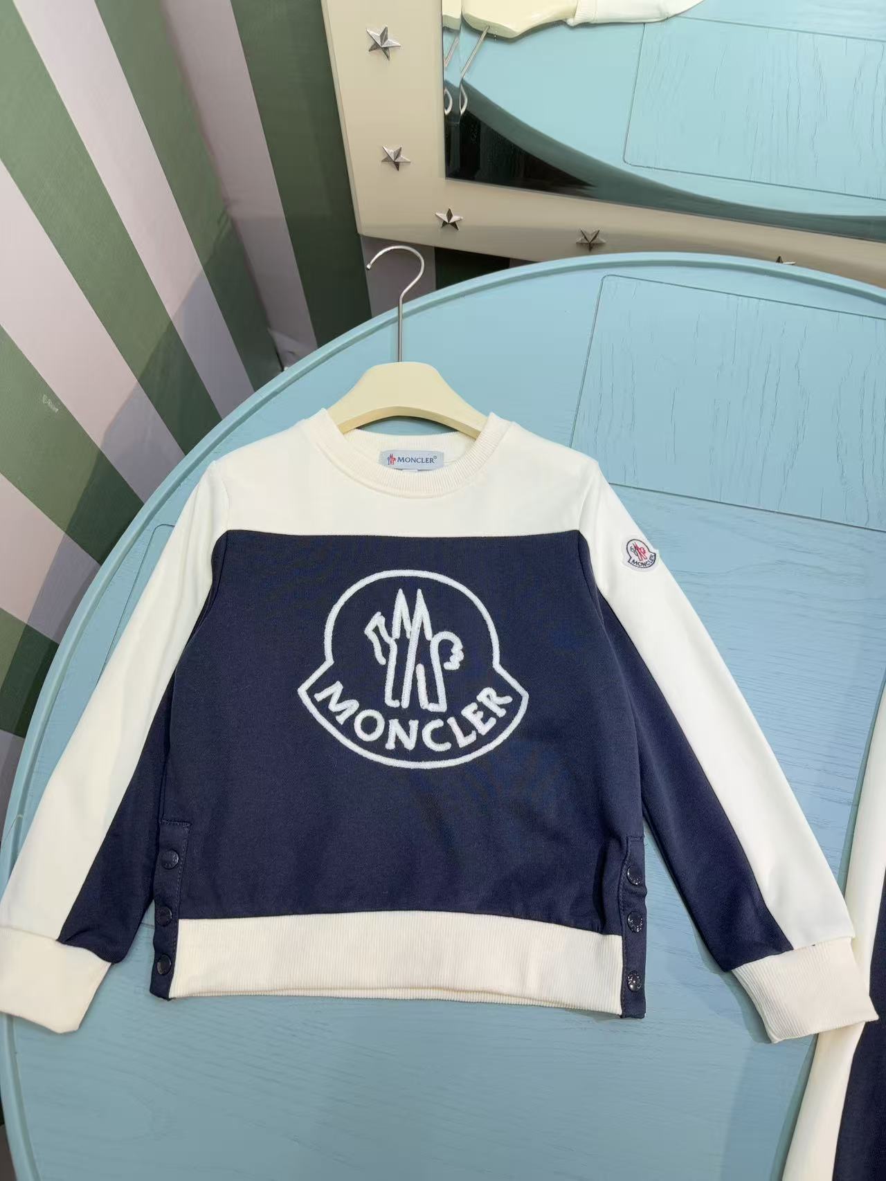 Moncler High-End Kids Crewneck Tracksuit – Kids Collection – 2025AW
