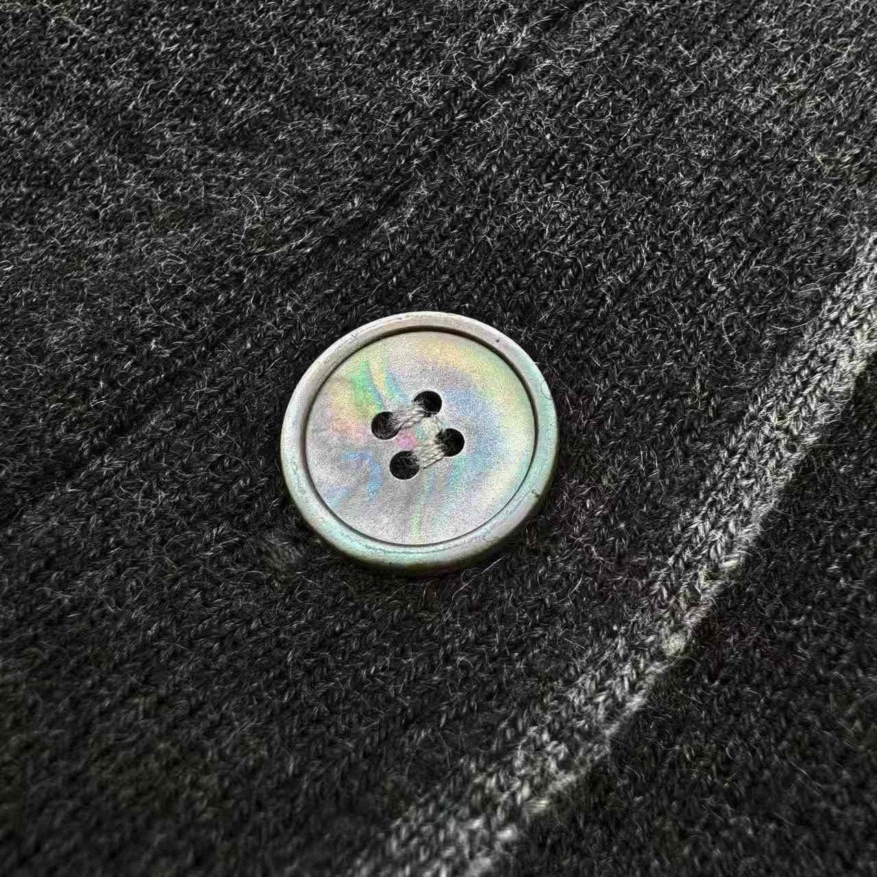 Miu Miu Inlaid Logo Knitted Cardigan