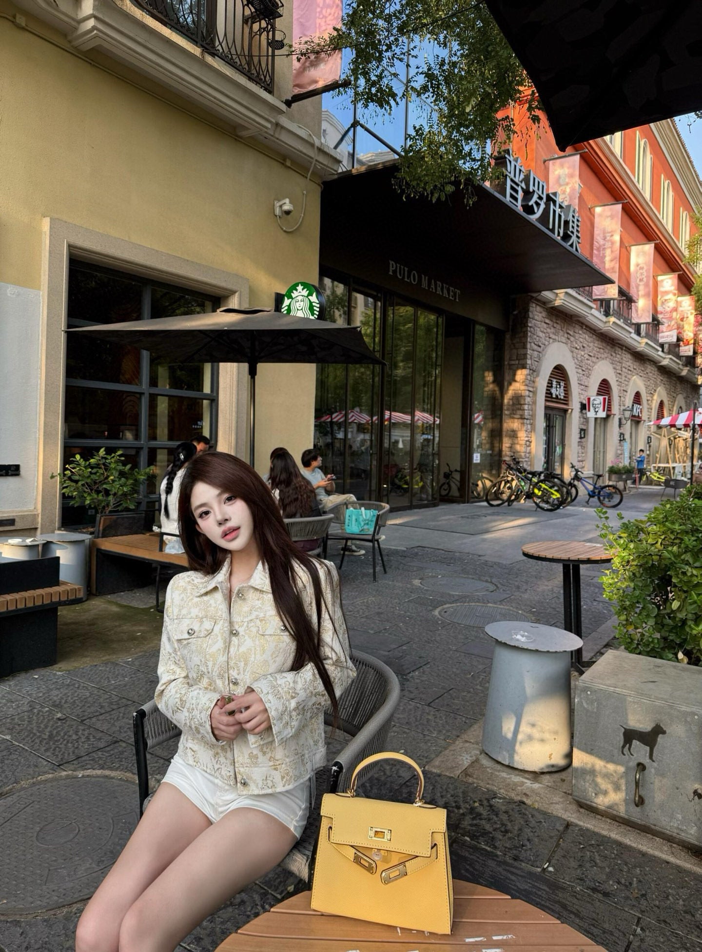 Dior CD Bee Embroidery Floral Short Jacket
