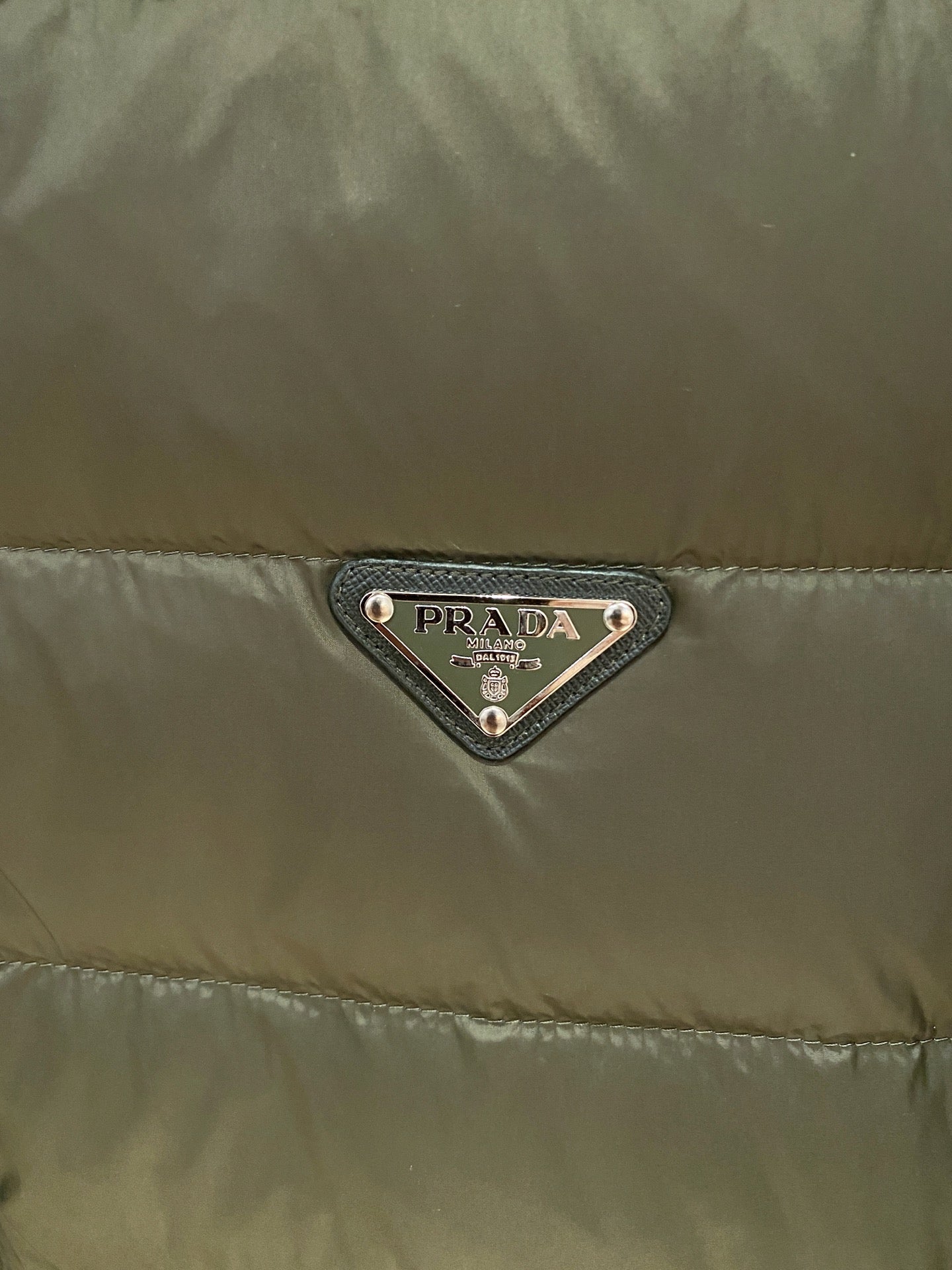 Prada Spliced Knit Down Jacket – FW2024
