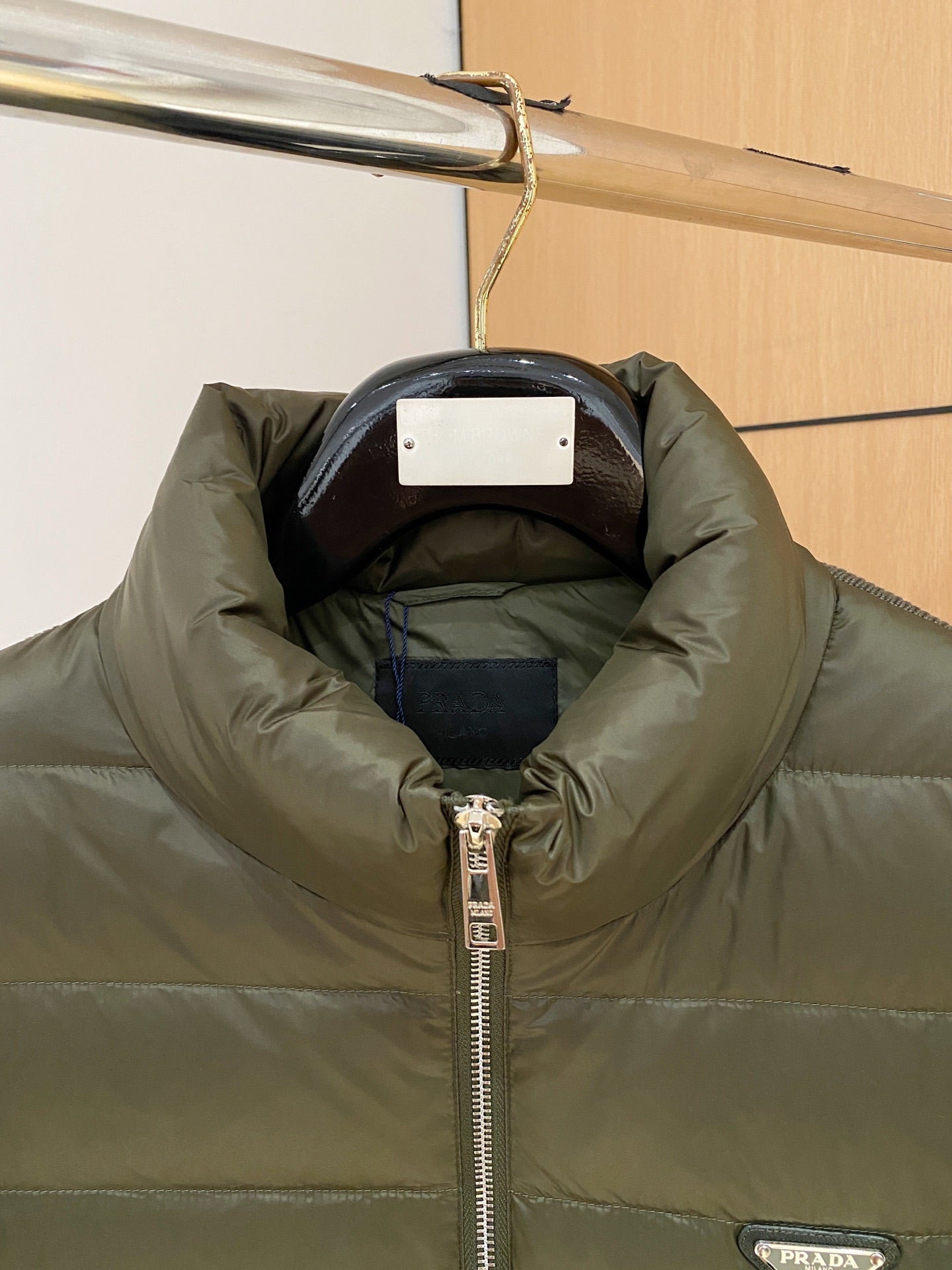 Prada Spliced Knit Down Jacket – FW2024