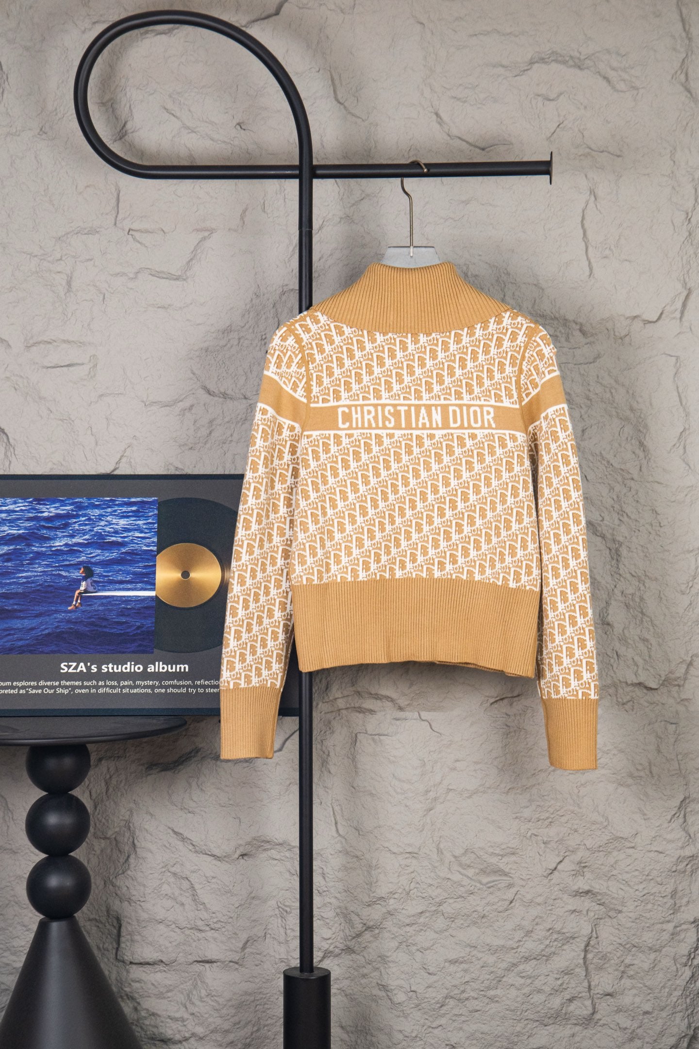 Dior Classic Oblique Reversible Cashmere Sweater – 25FW