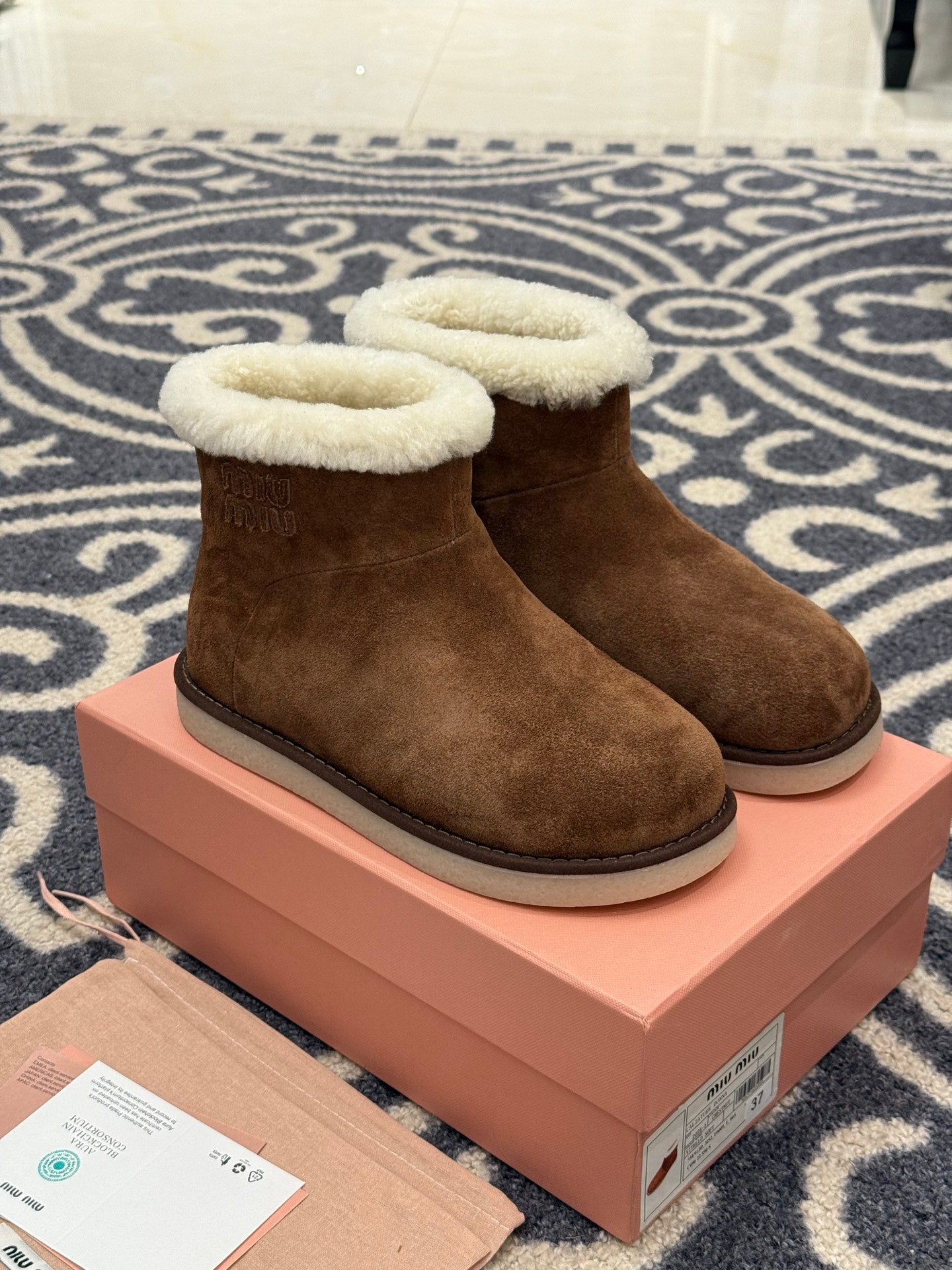 Miu Miu Snow Boots – FW25 New Arrival