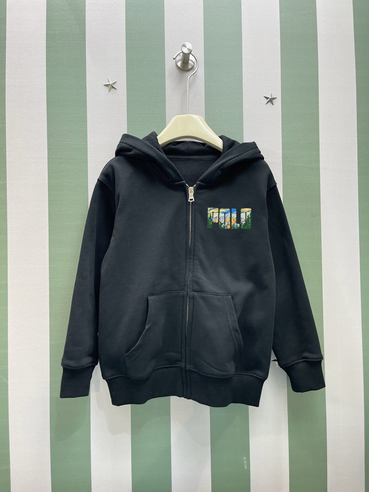 Ralph Lauren Polo Kids Full-Zip Sweatshirt – 2025FW – Kids Collection