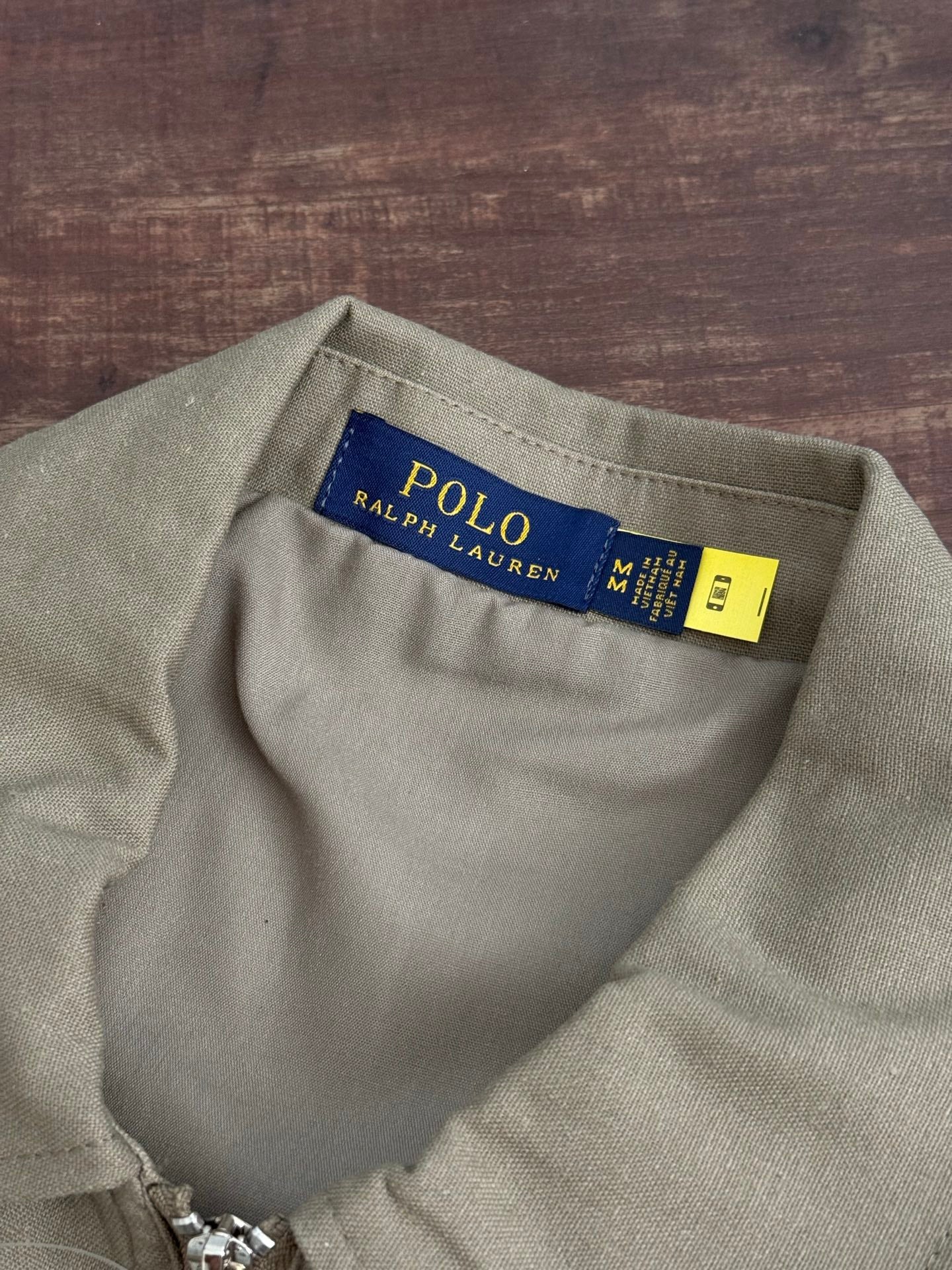 Ralph Lauren Men's Linen Zip Jacket