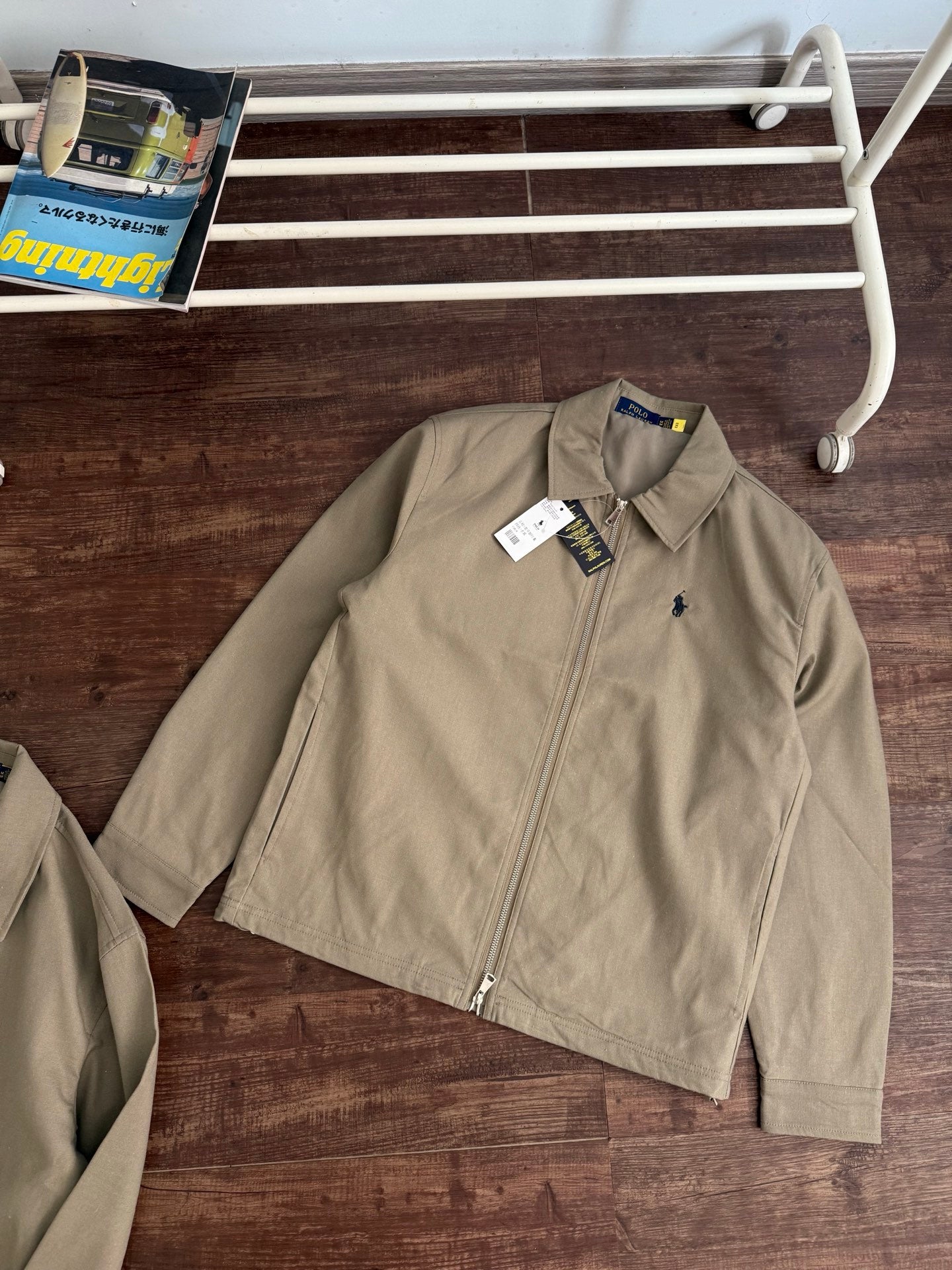 Ralph Lauren Men's Linen Zip Jacket