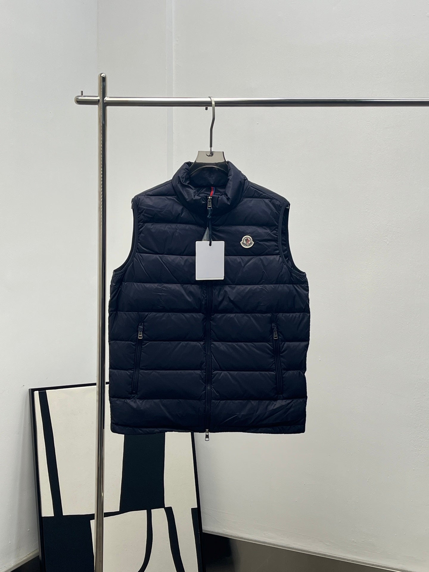 Moncler Solid Logo Down Vest – 25SS