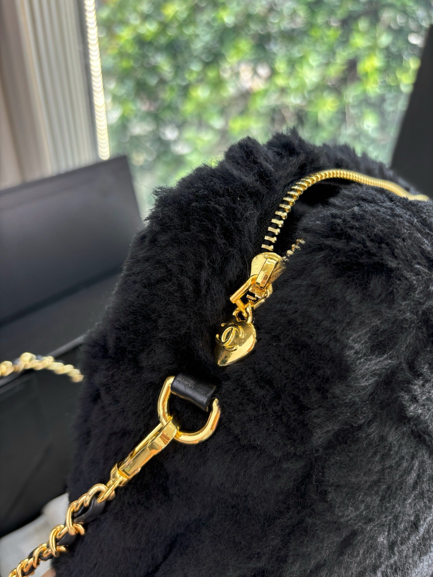 Chanel Wool Furry Mules – Autumn/Winter 25S Collection