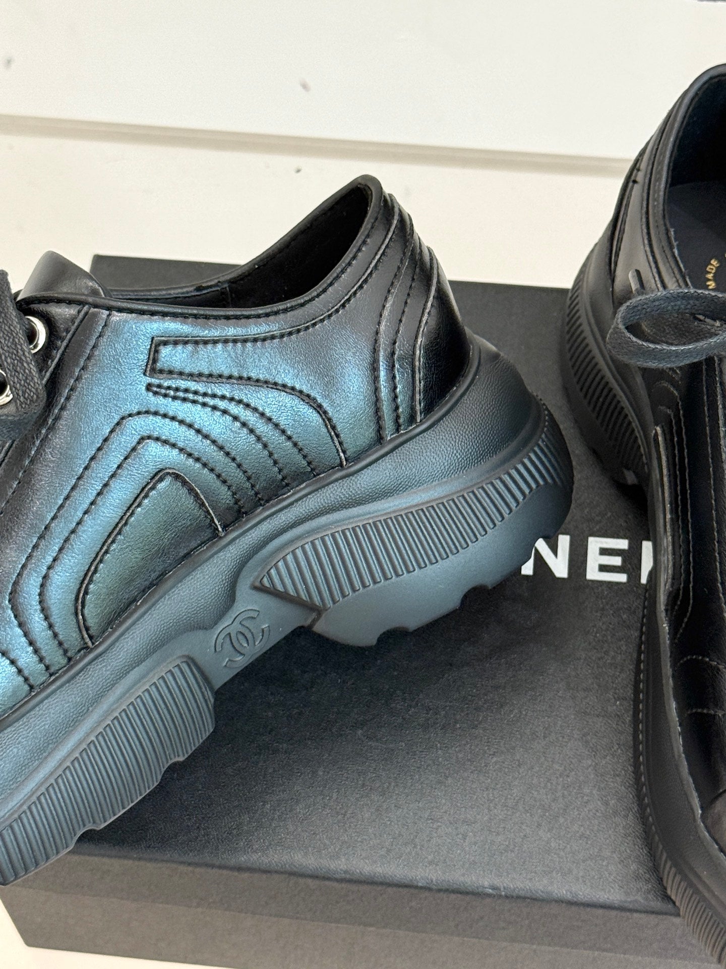 Chanel 25K Thick-Soled Calfskin Dad Sneakers – 25K Collection