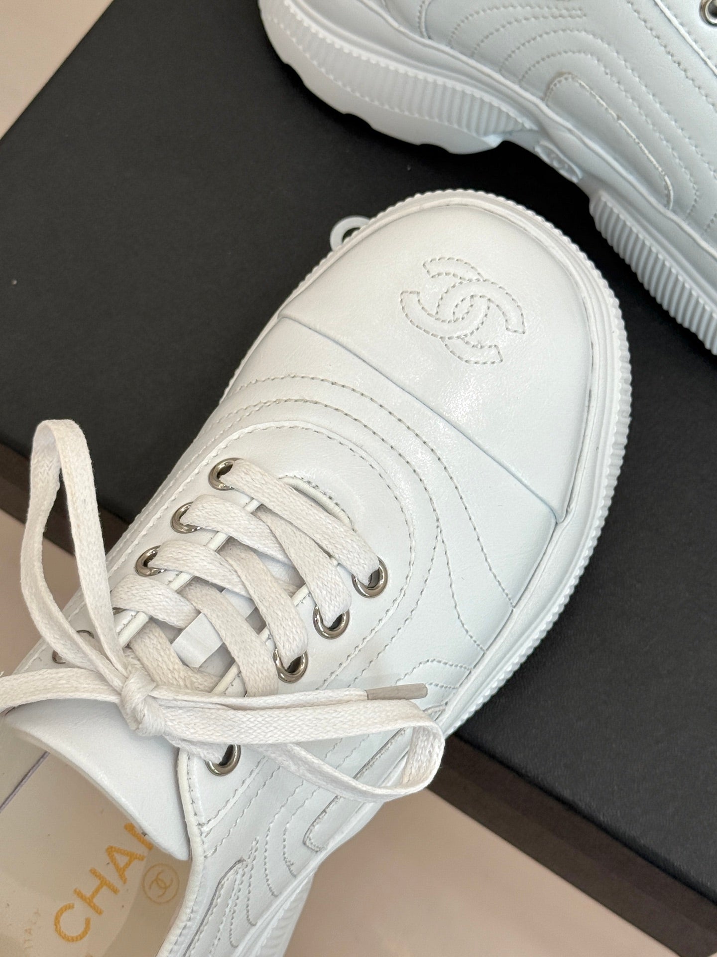 Chanel 25K Thick-Soled Calfskin Dad Sneakers – 25K Collection