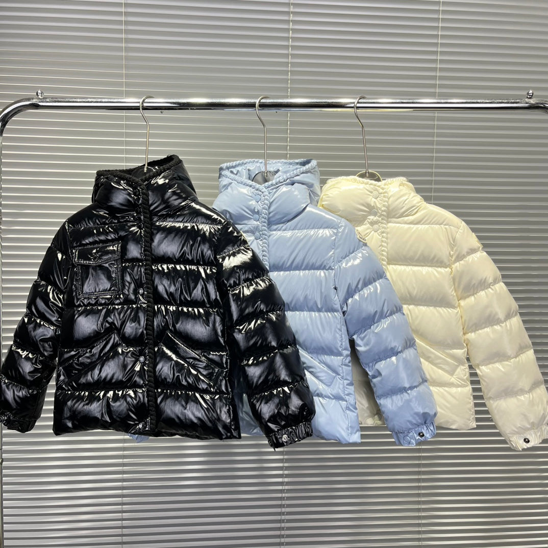 Moncler Kids Hooded Down Jacket – 25FW