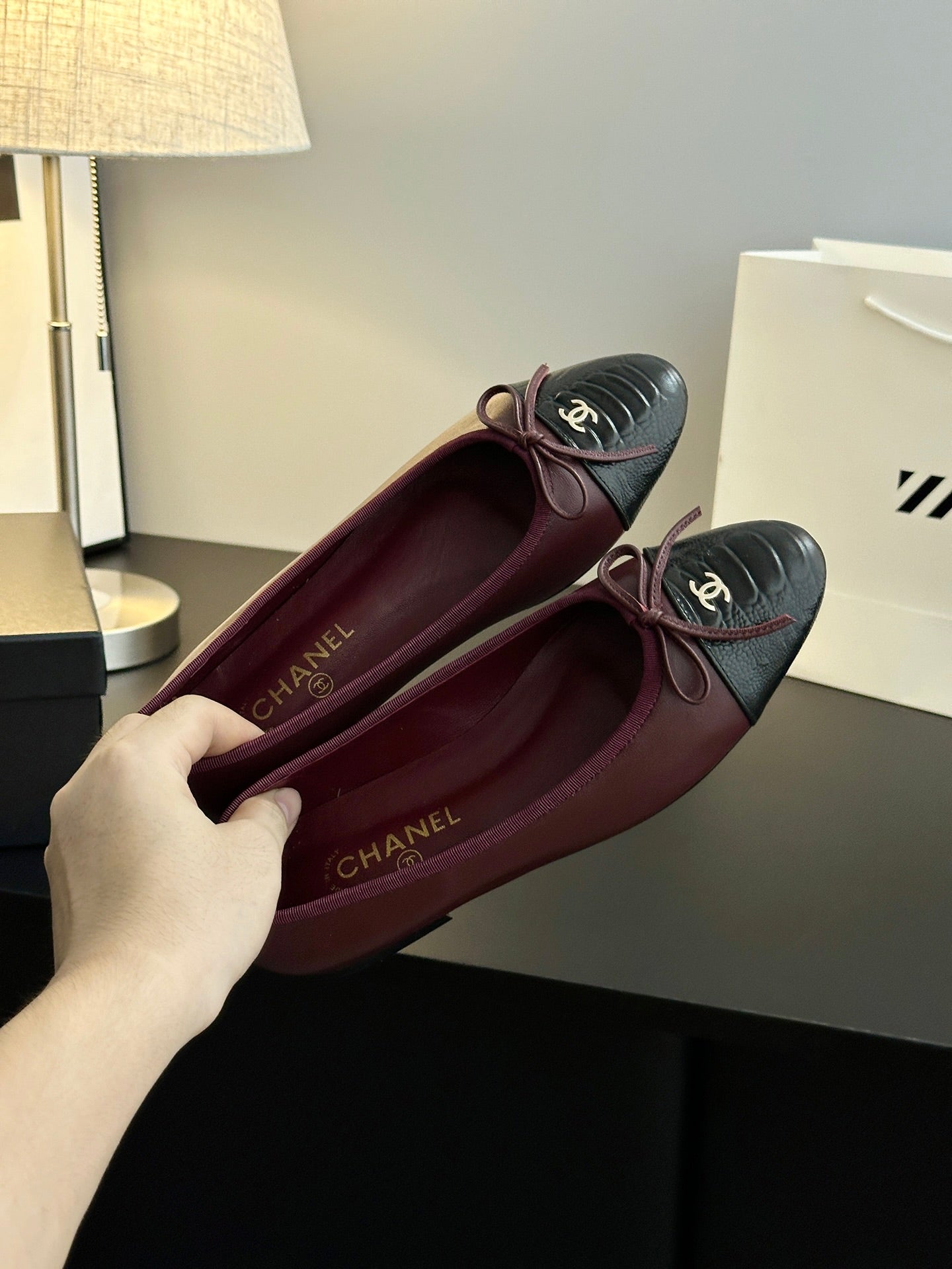 Chanel 25B Bow Mary Jane Flats – 25B Collection