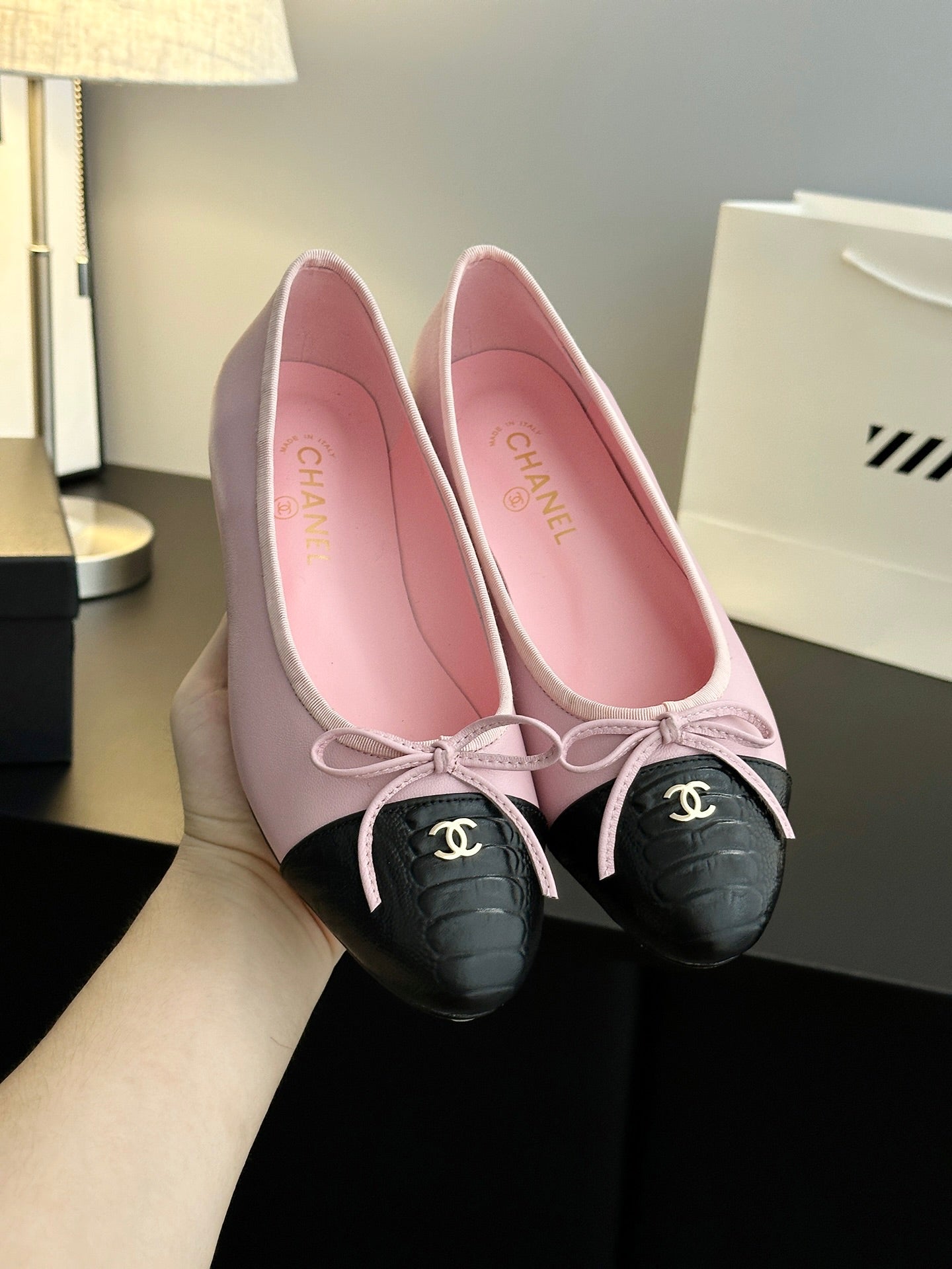 Chanel 25B Bow Mary Jane Flats – 25B Collection