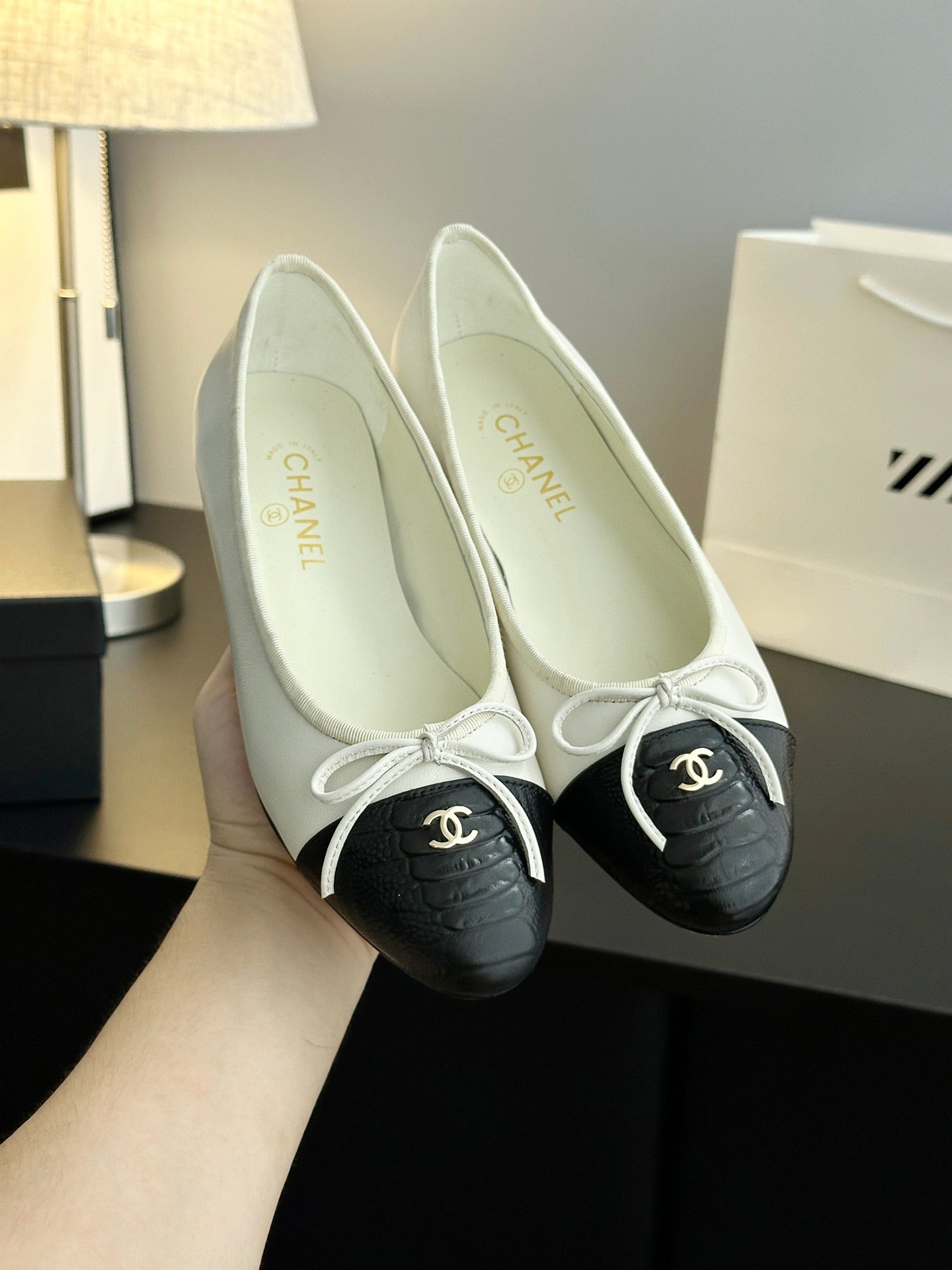 Chanel 25B Bow Mary Jane Flats – 25B Collection