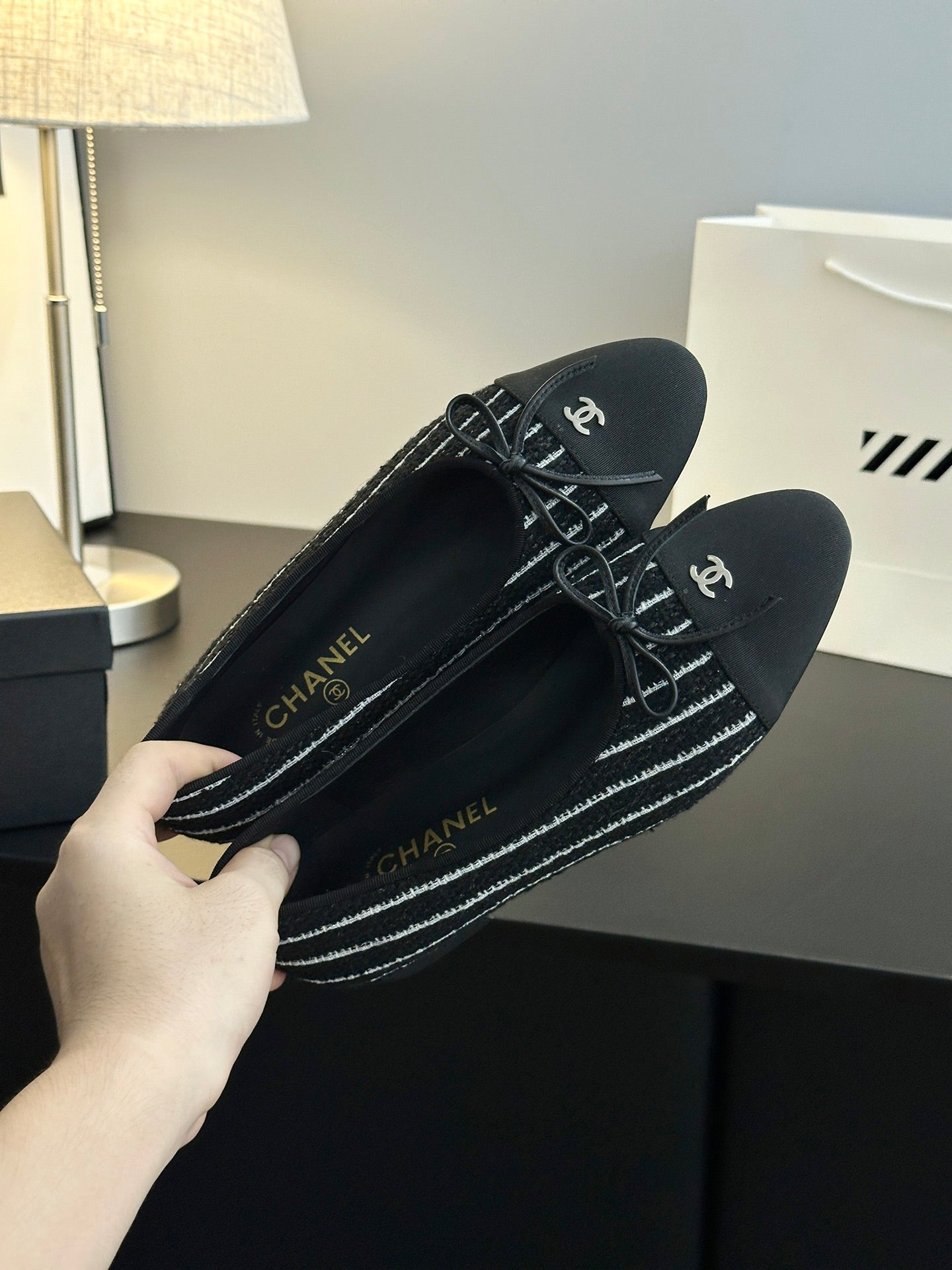 Chanel 25B Bow Mary Jane Flats – 25B Collection