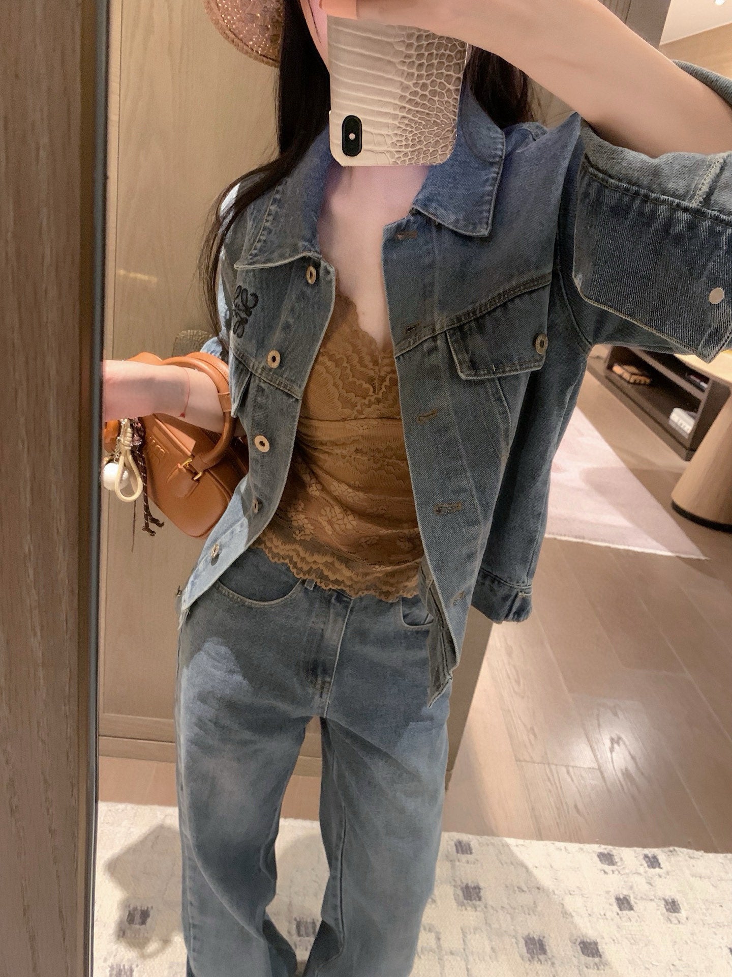 Loewe Vintage Washed Denim Jacket