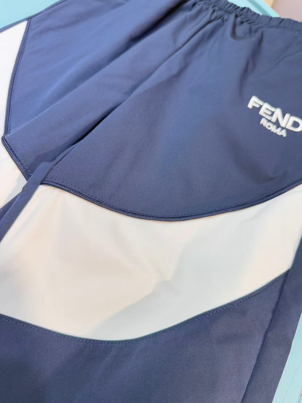 Fendi Kids Logo Windbreaker Tracksuit – 2025SS – Kids Collection