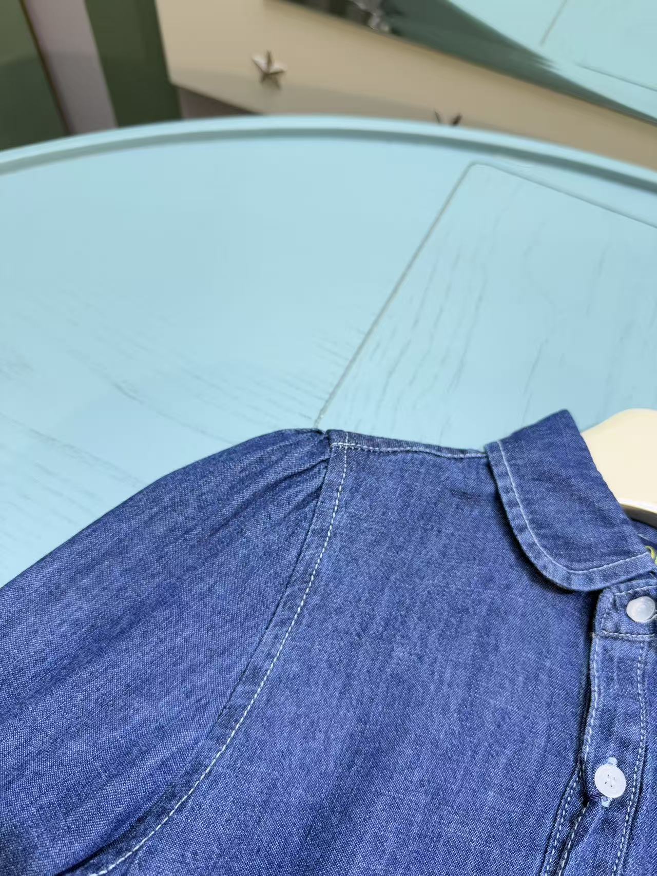 Ralph Lauren Kids Denim Shirt Dress – 2025SS – Kids Collection