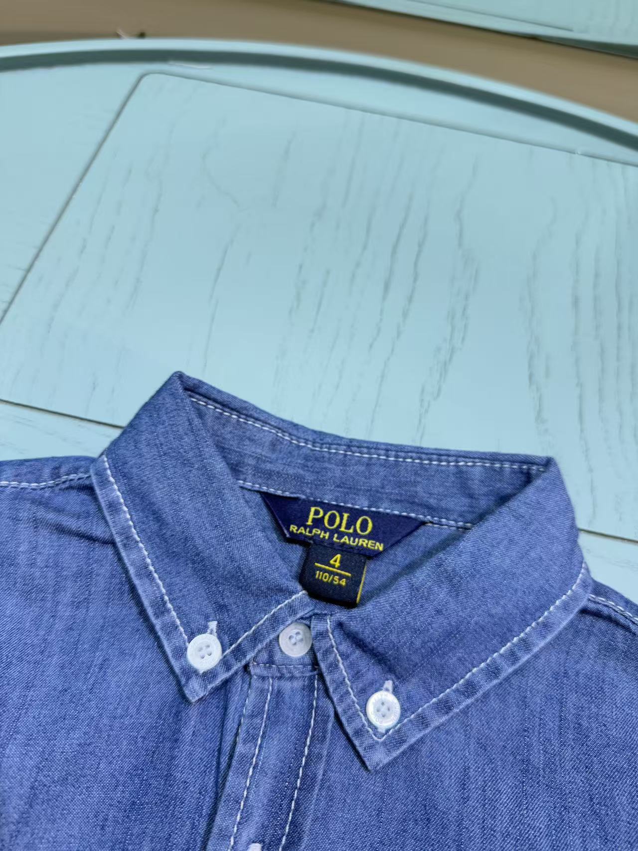 Ralph Lauren Polo Kids Denim Shirt – 2025SS