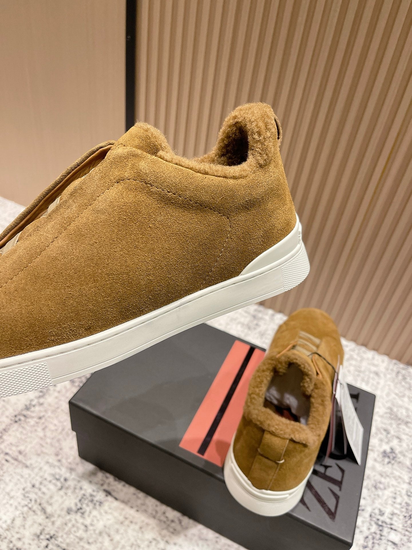 Zegna Triple Stitch Low-Top Casual Shoes – 2025SS