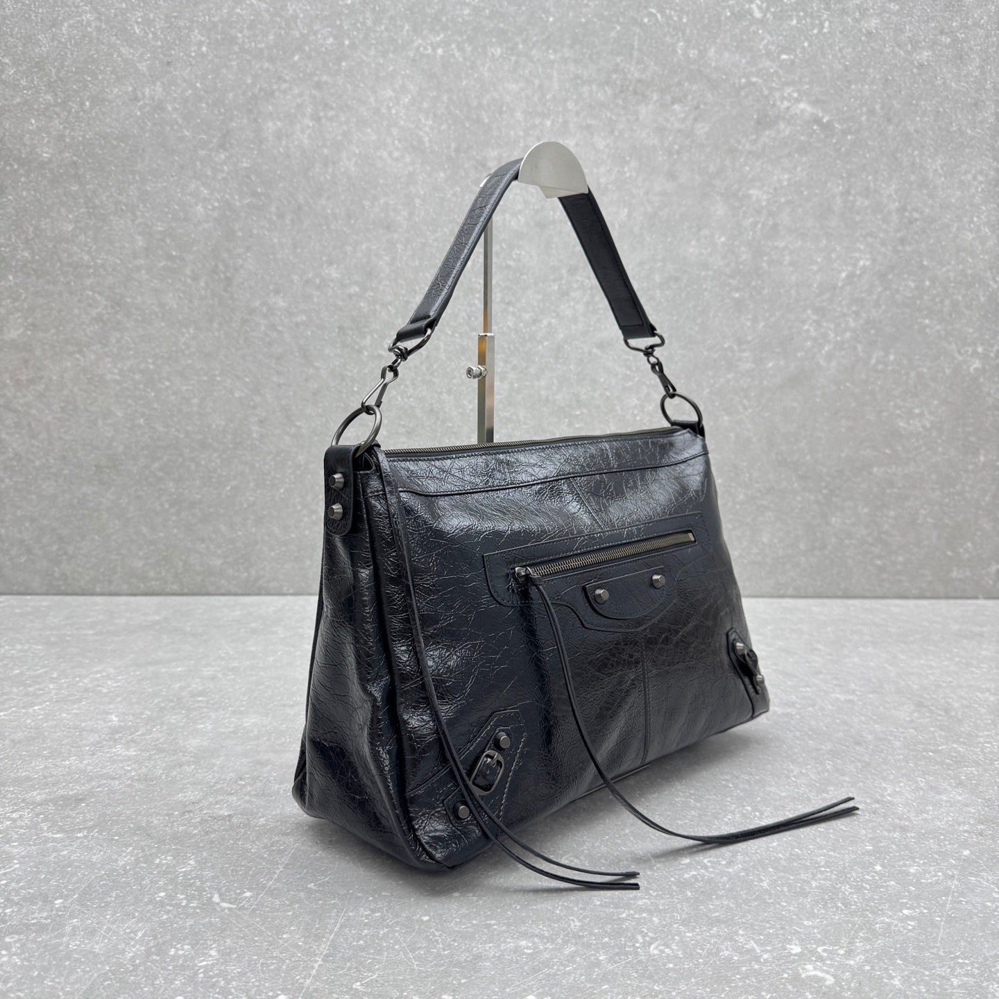 Balenciaga Le City Moto Large Hobo Bag – 25FW
