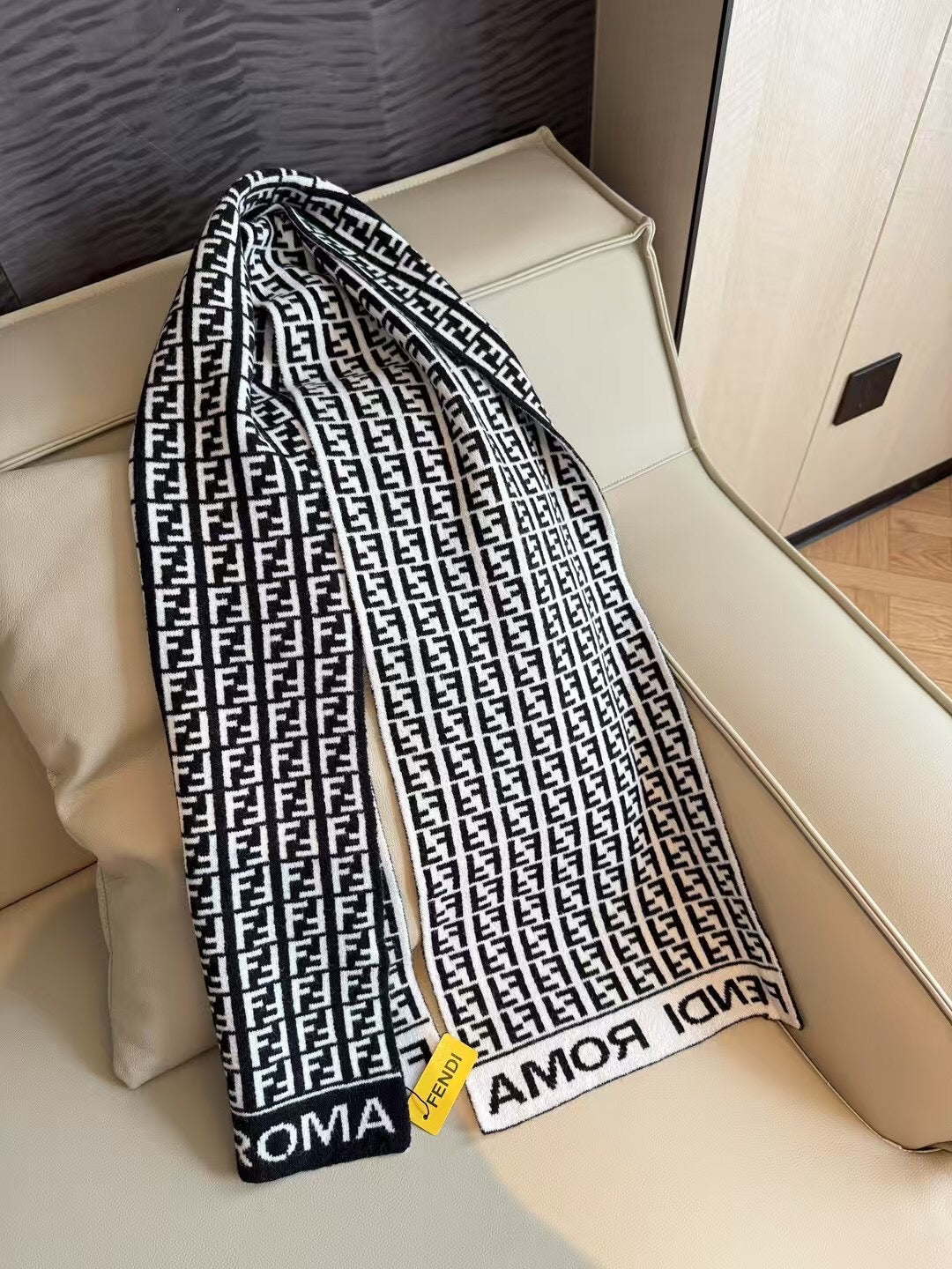 Fendi Cashmere Wool Scarf