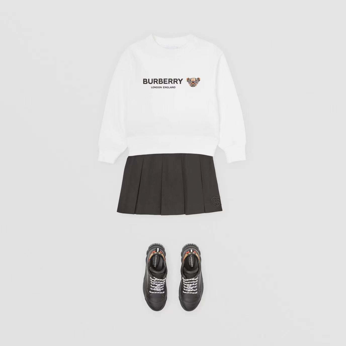Burberry Kids Round Neck Sweatshirt – 2025AW