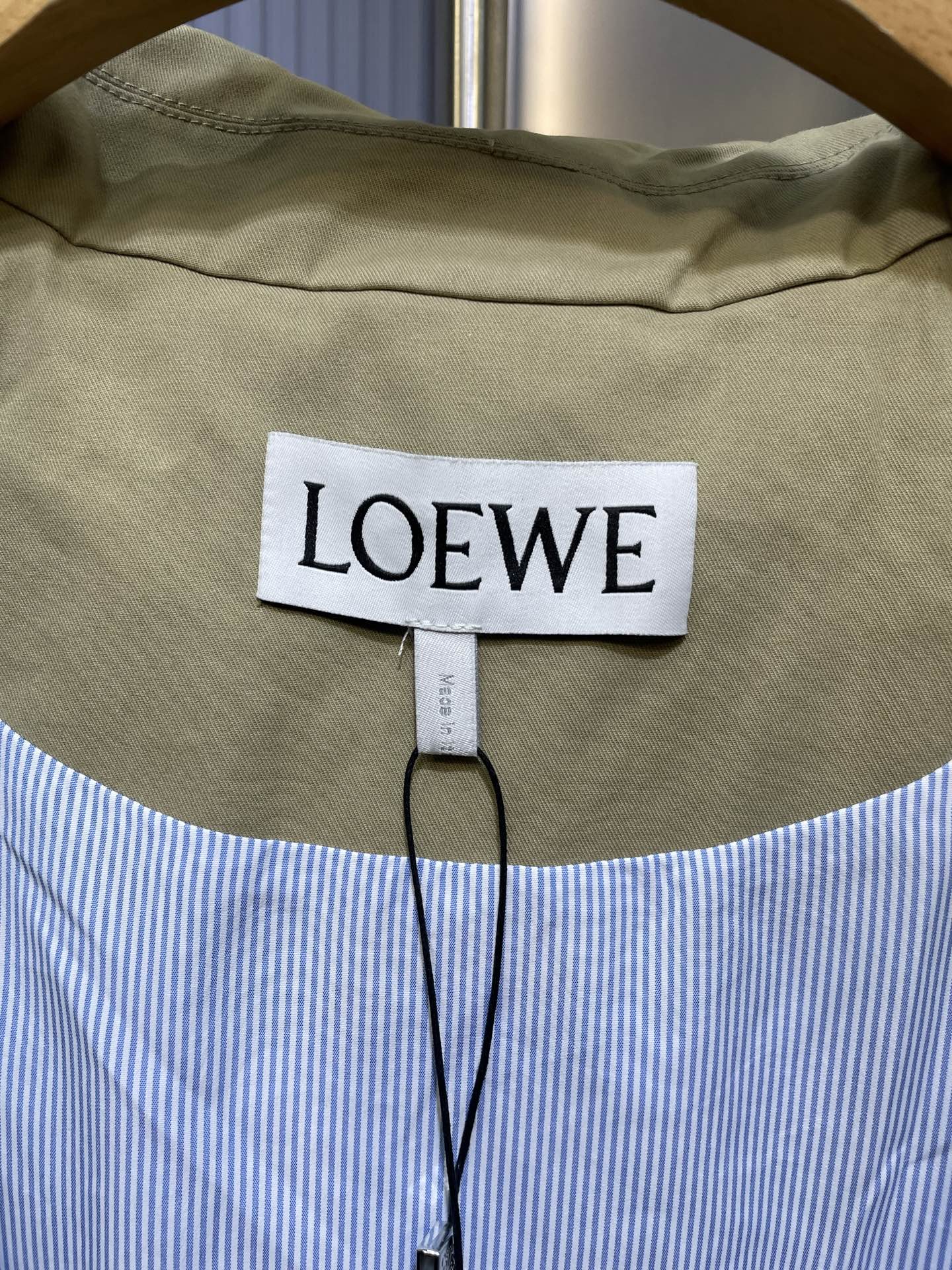 Loewe Cotton Hooded Parka – 25FW