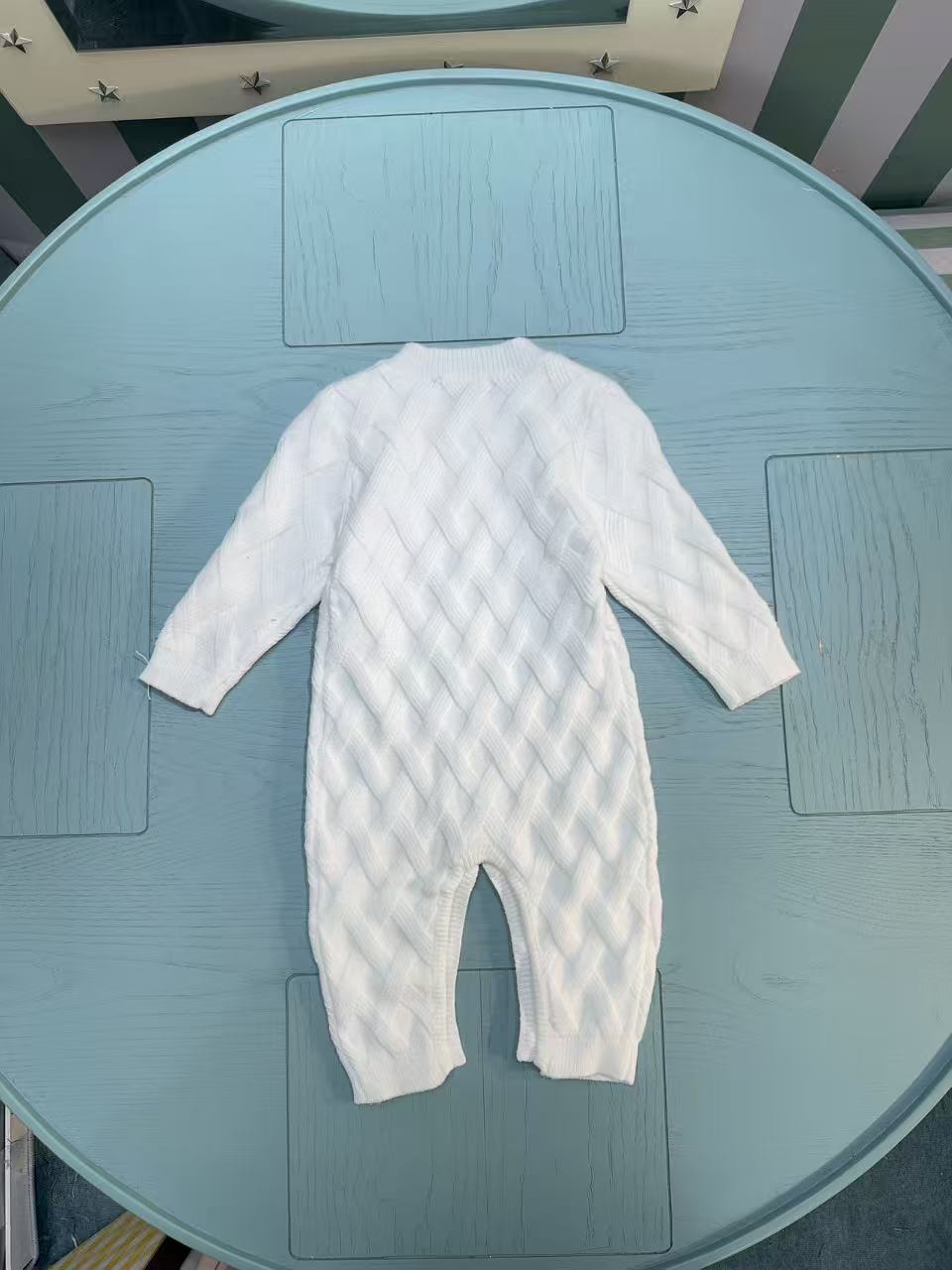 Moncler Classic Knitted Infant Romper – Kids Collection – 2025FW