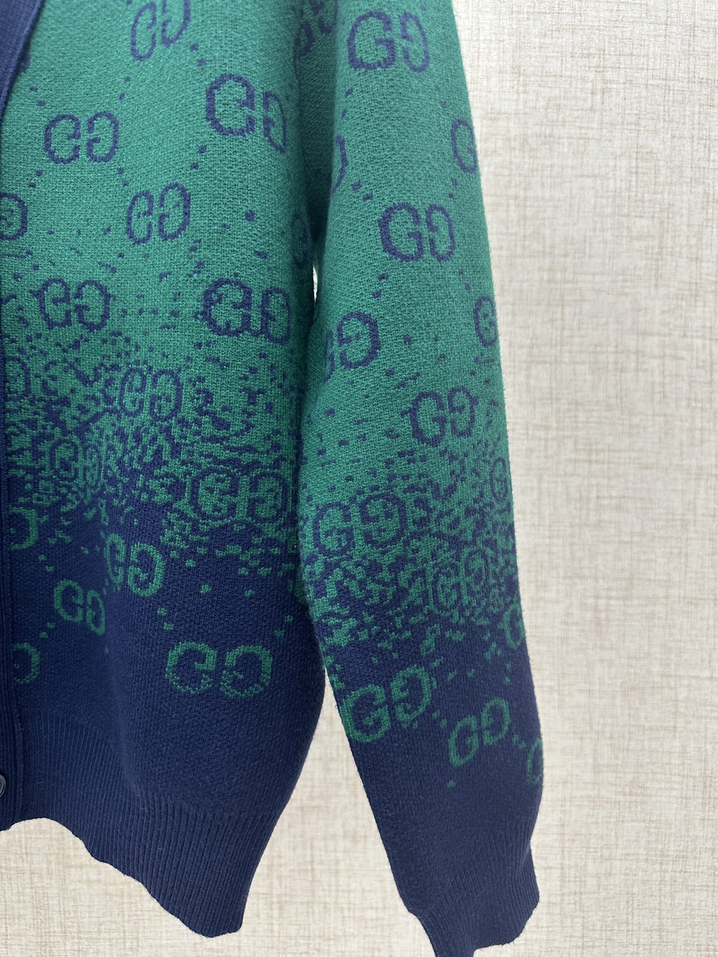 Gucci Gradient Double G Knit Cardigan