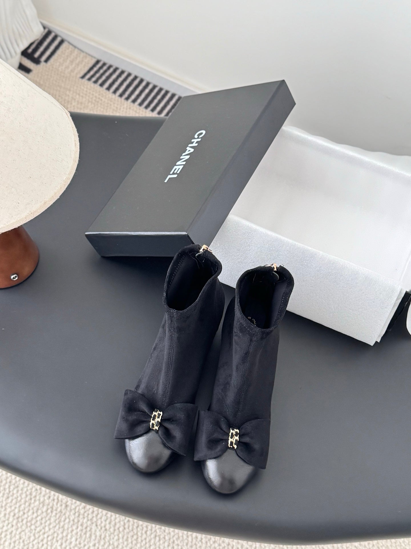 Chanel Bow Ankle Boots – 25K Collection