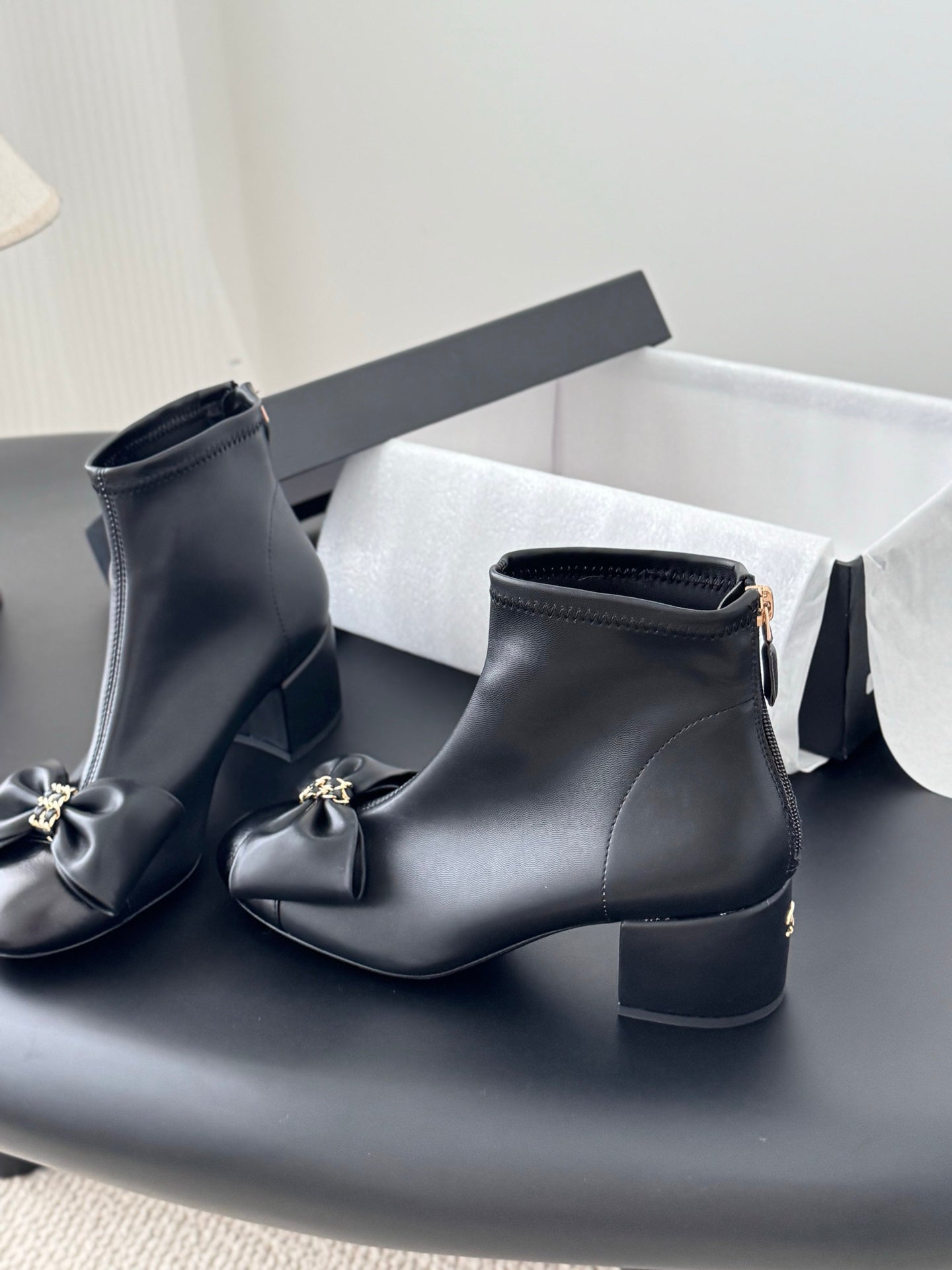 Chanel Bow Ankle Boots – 25K Collection