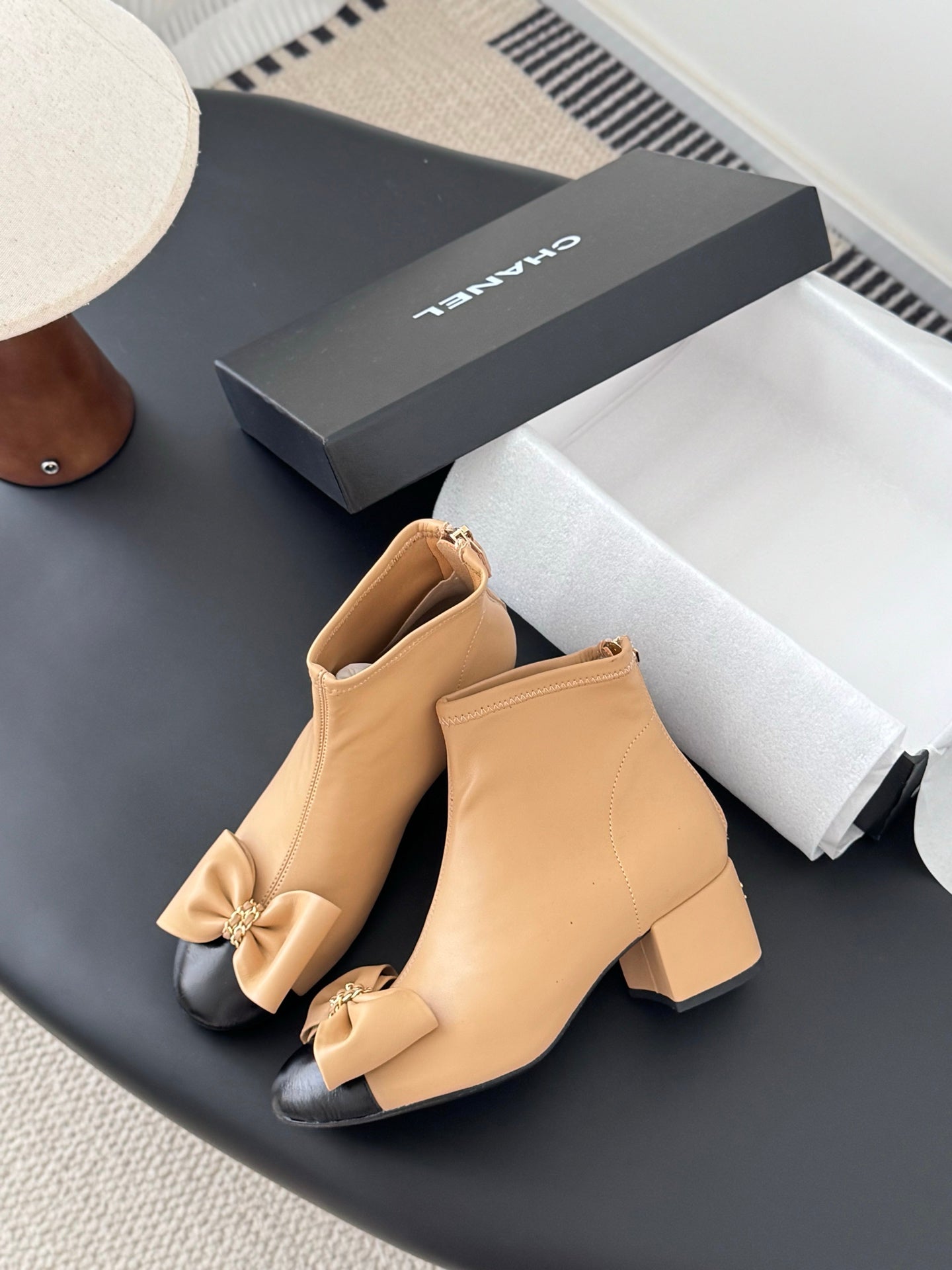 Chanel Bow Ankle Boots – 25K Collection