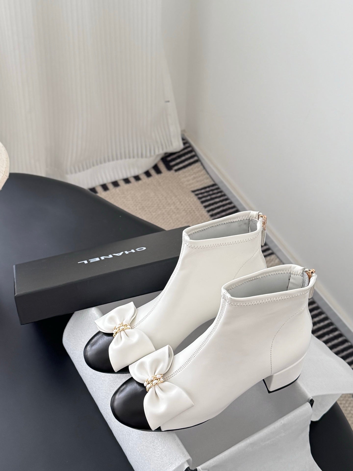 Chanel Bow Ankle Boots – 25K Collection