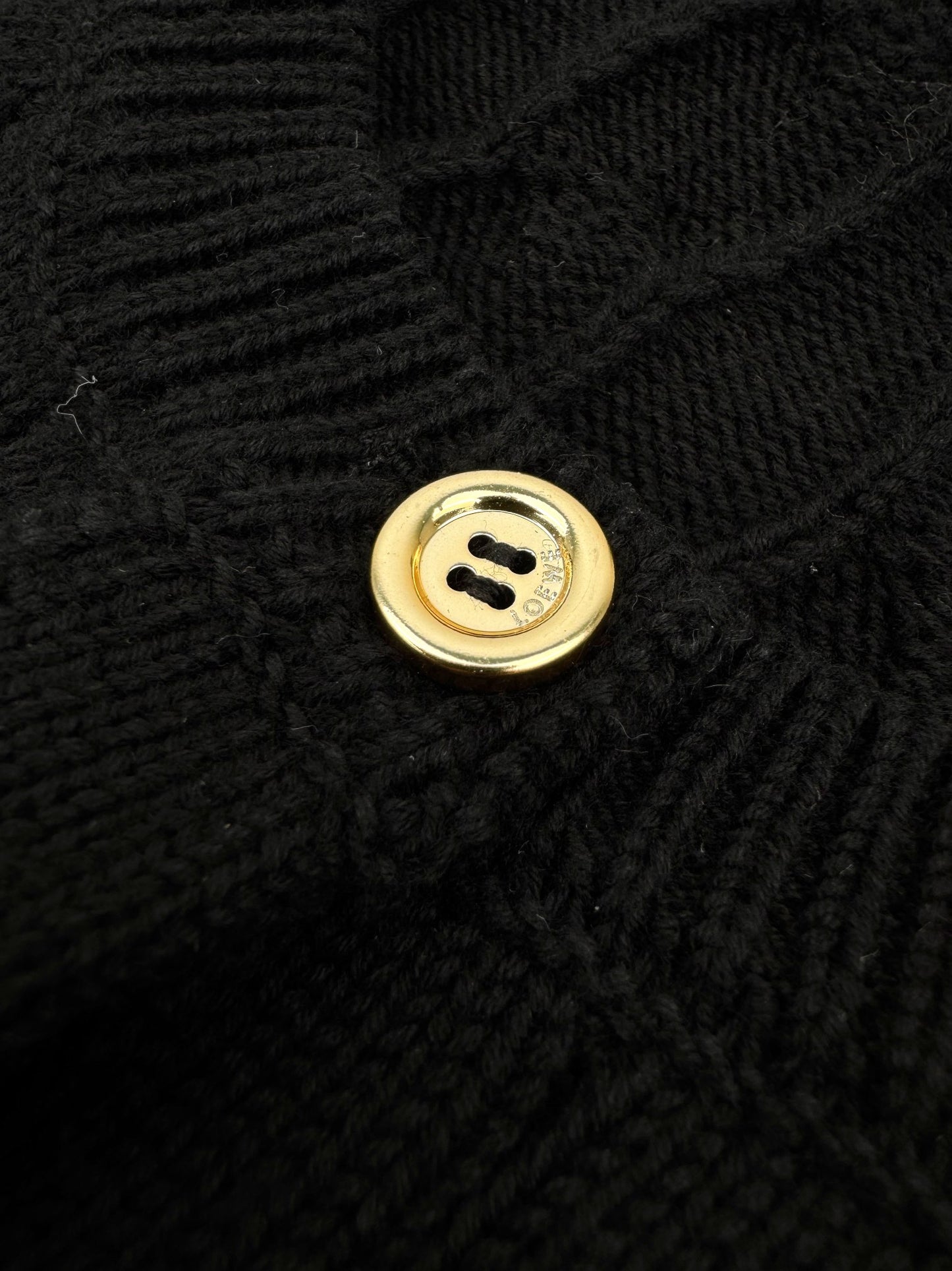 Loewe Anagram Embroidered Cotton Cardigan