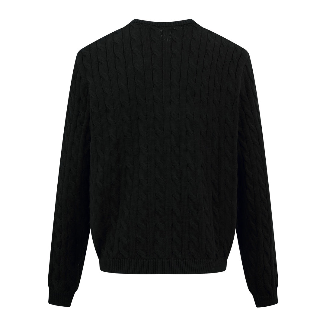 Loewe Anagram Embroidered Cotton Cardigan